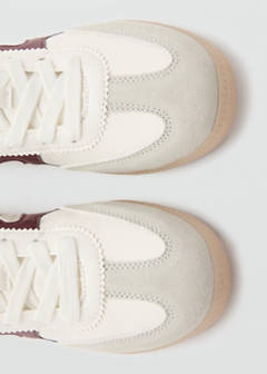 Two-tone sports top — White 5