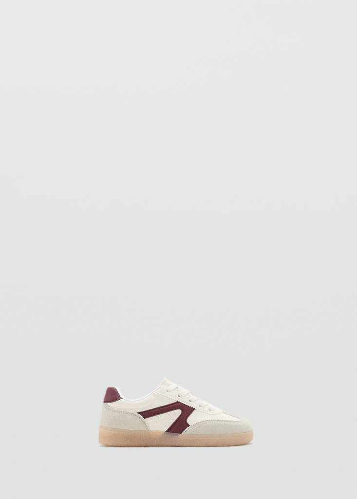 Two-tone sports top — White