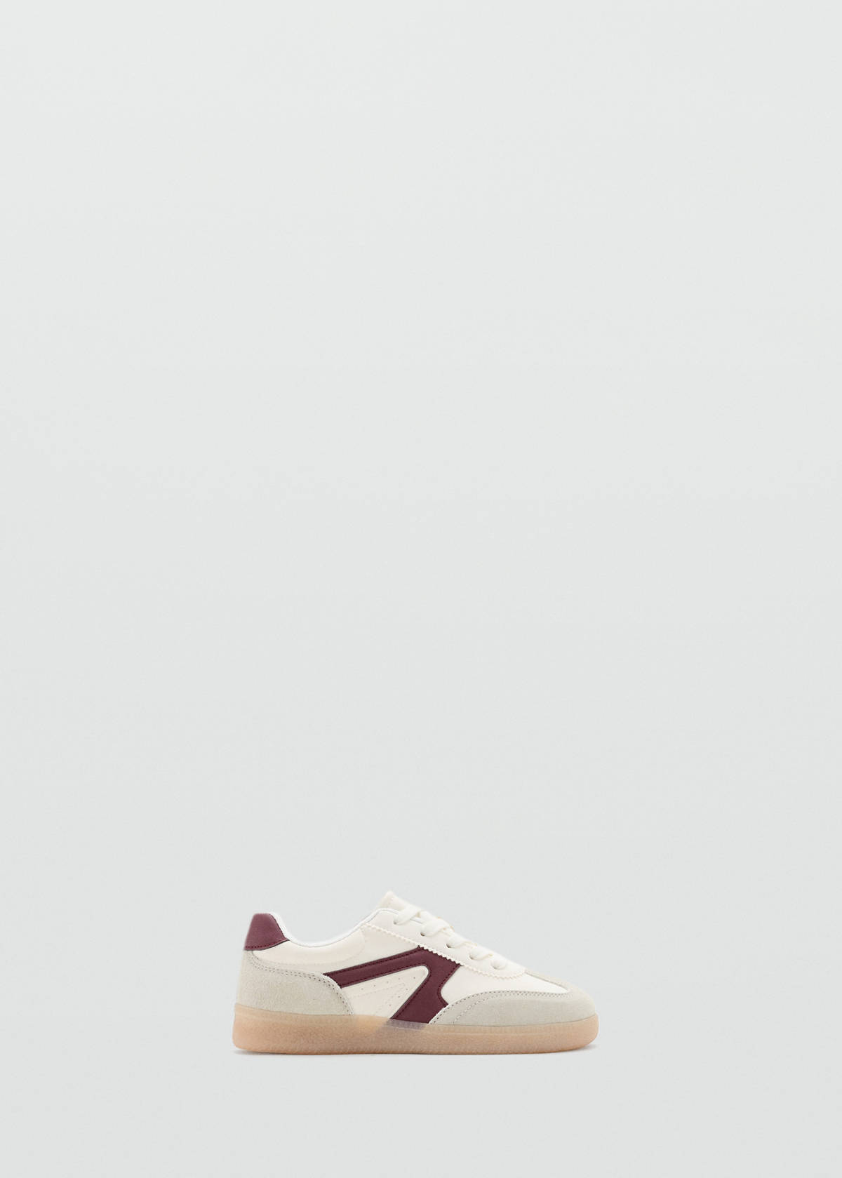 Two-tone sports top — White