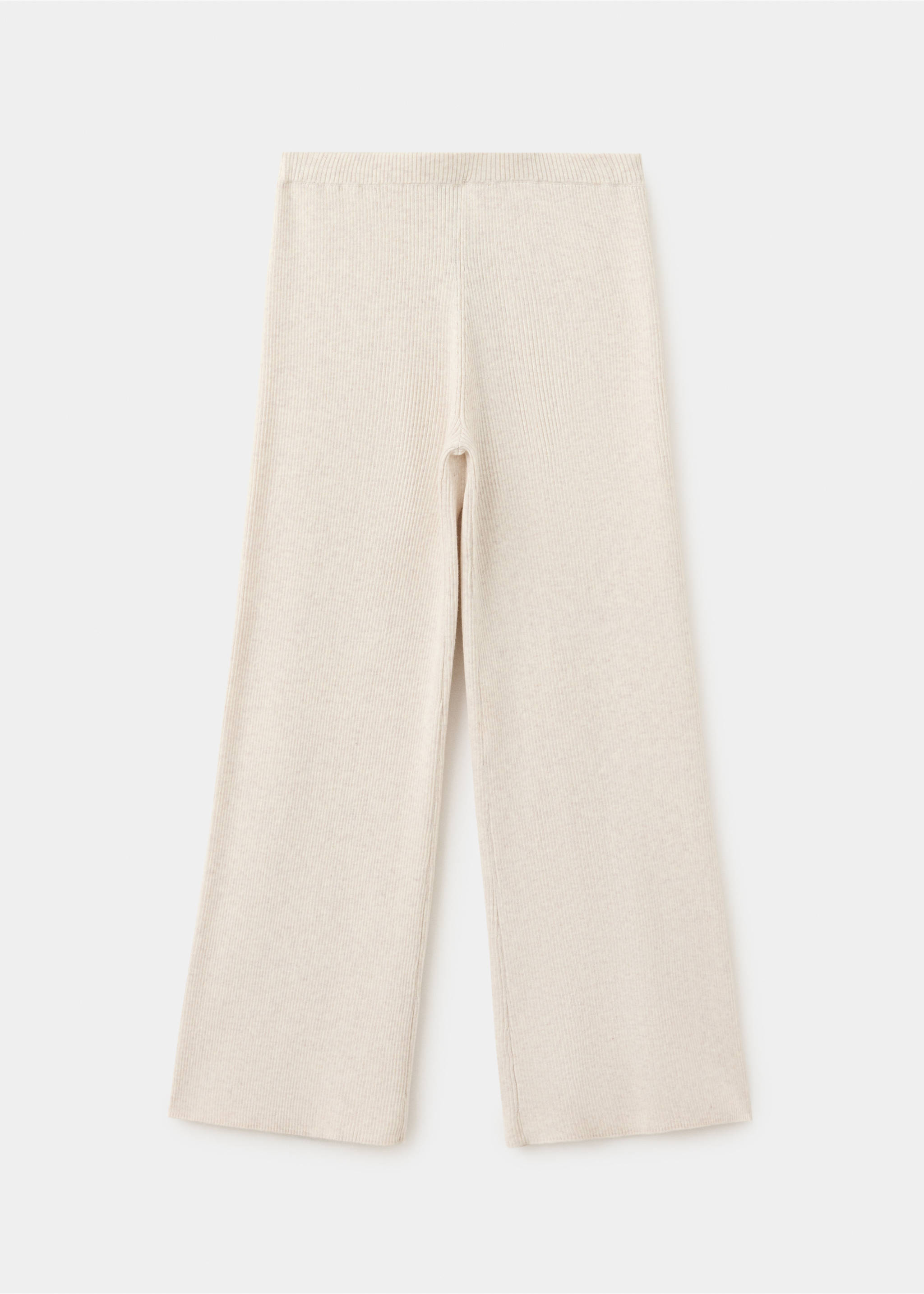 Pantalon maille coton - Article sans modèle, Beige. Ref: 37083314-00.