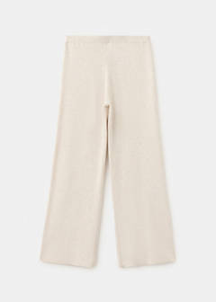 Cotton-knit trousers — Beige 2