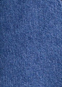 Pocket denim pinafore dress — Dark Blue 6