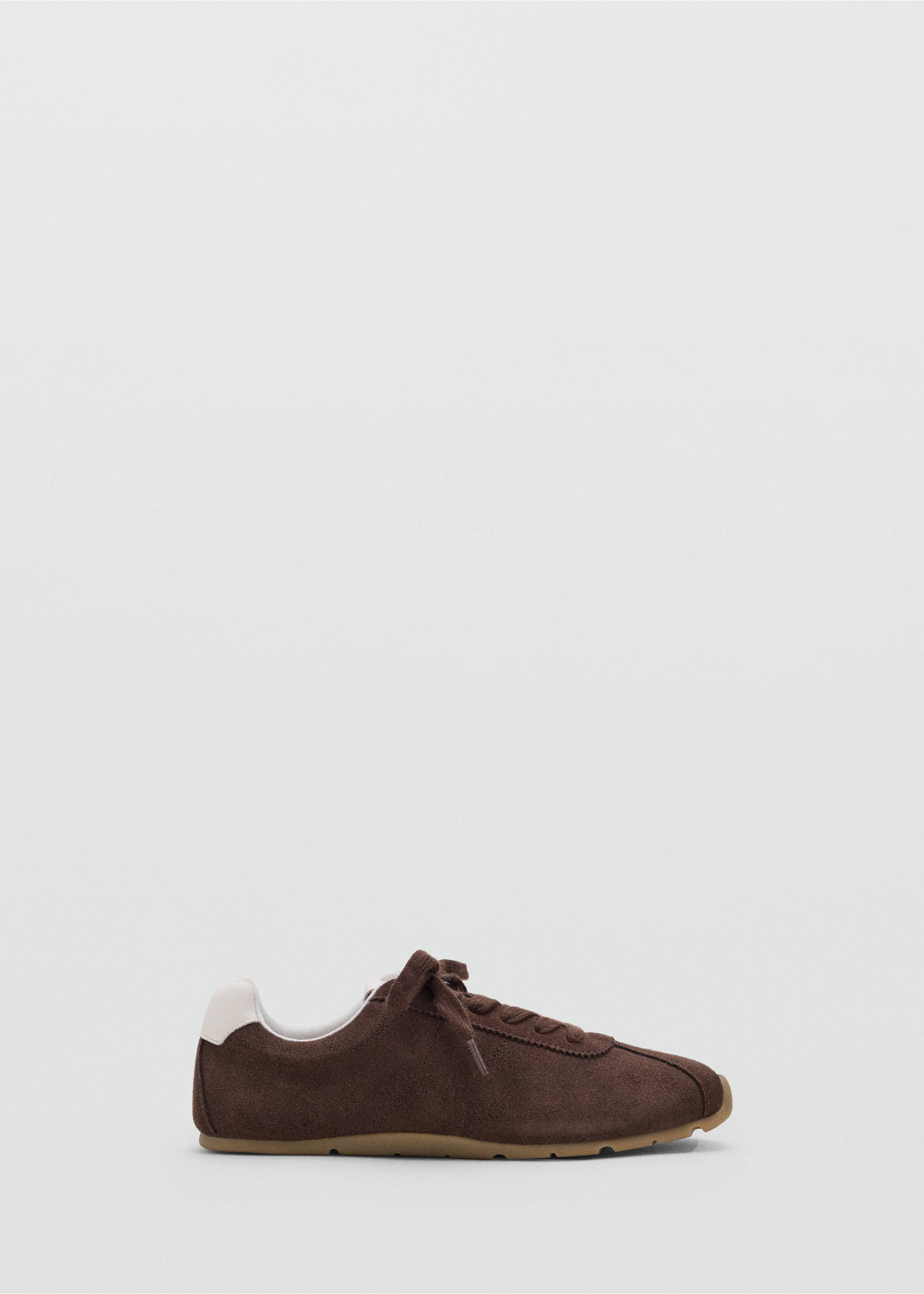 Combined design sneakers - Article without model, Chocolate. Ref: 37083320-00.