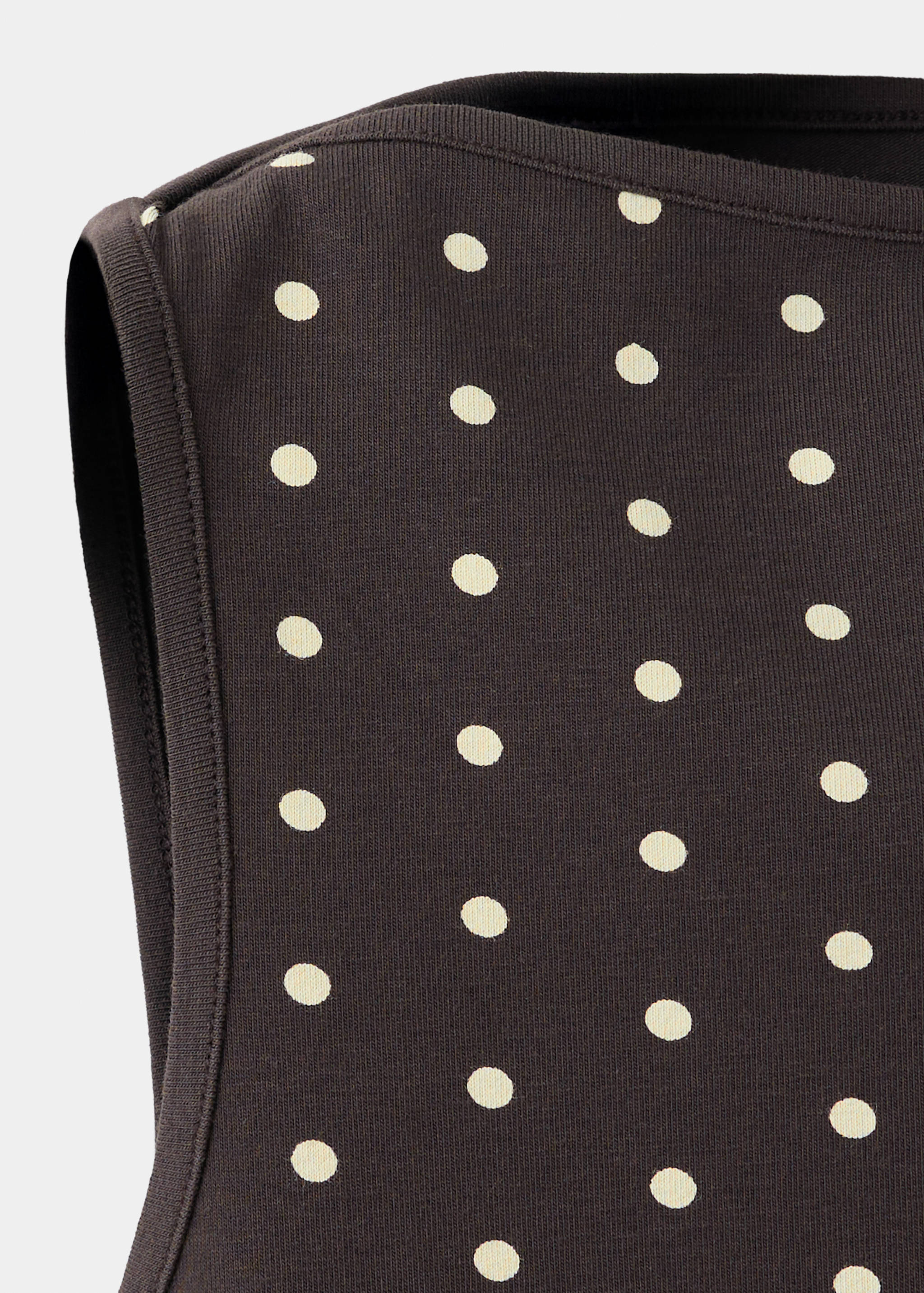 Fitted polka dot top - Details of the article 8