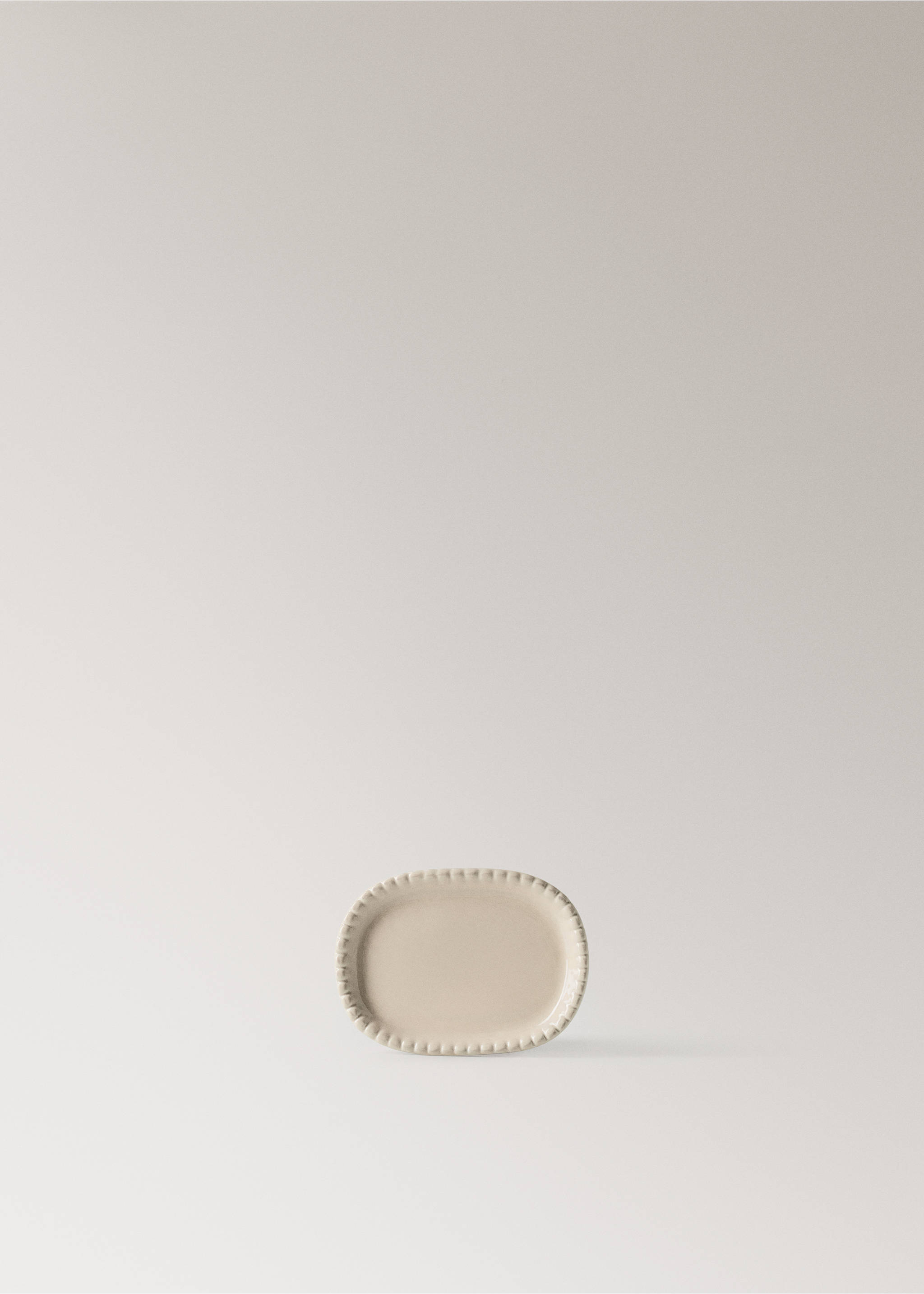 Soap holder greta - Article without model, Beige. Ref: 37083857-00.