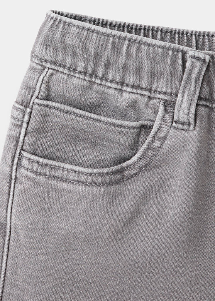 Comfy jeans with drawstring