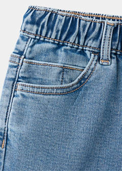 Comfy jeans with drawstring — Medium Blue 3