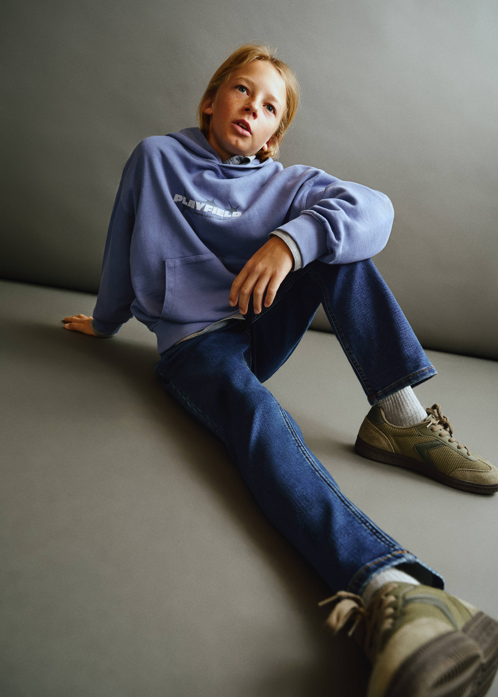 Comfy jeans with drawstring - Details of the article 1