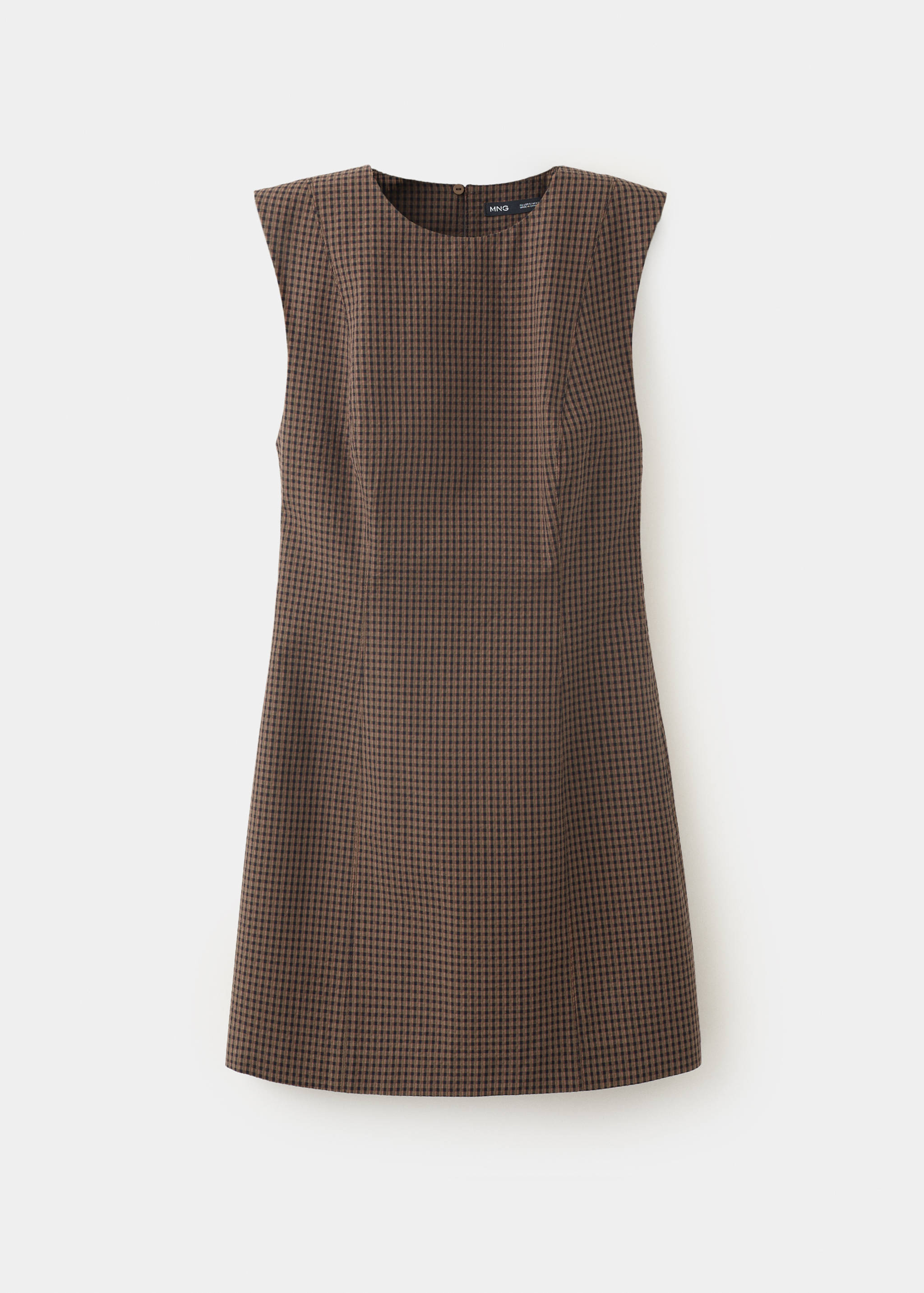 Vestido algodón cuadro vichy - Artículo sin modelo