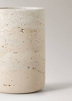 Marble bathroom glass — Ecru 4