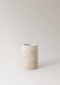 Marble bathroom glass — Ecru 6