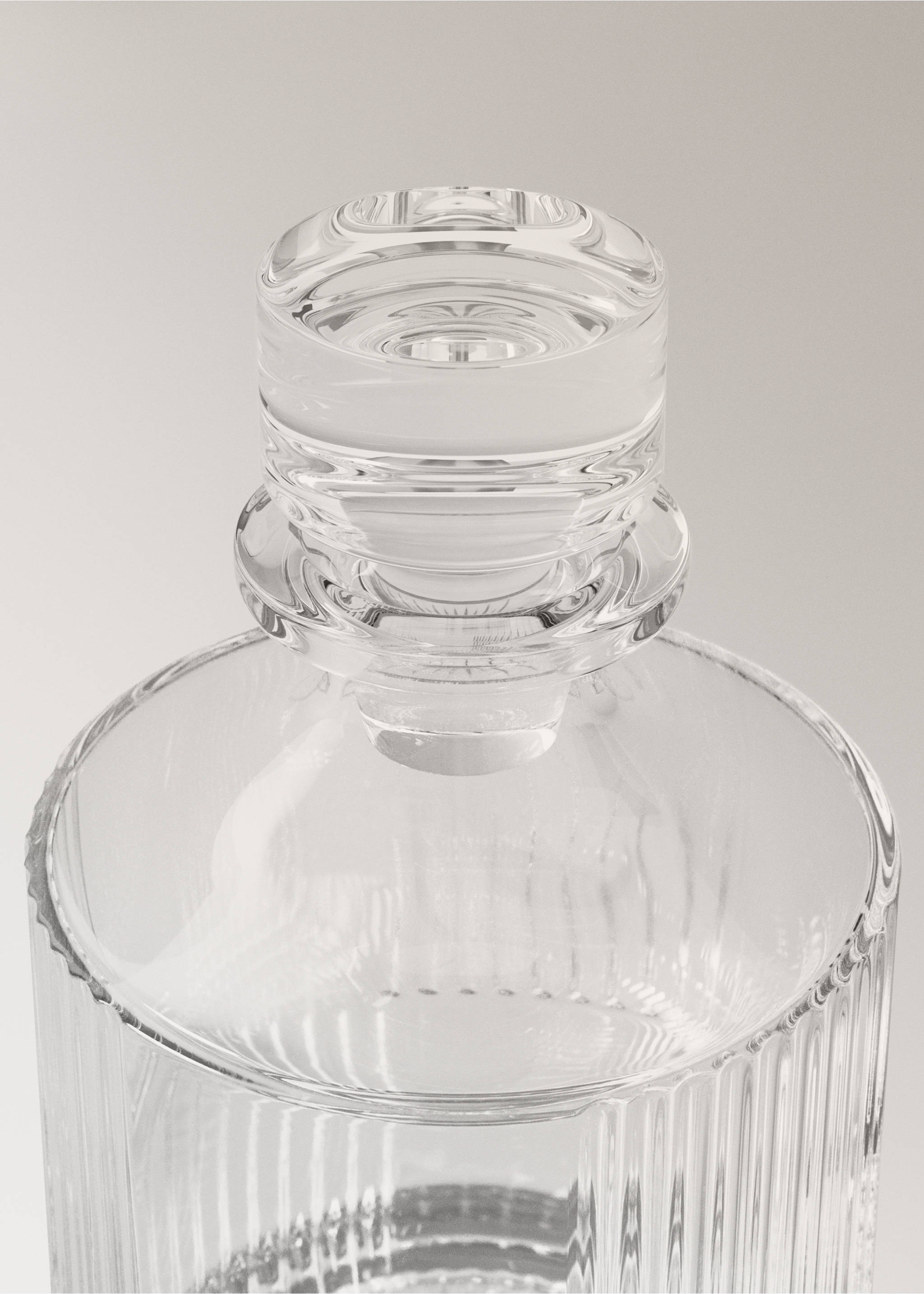 Bottle lux - Details of the article 1, Black. Ref: 37083866-00.