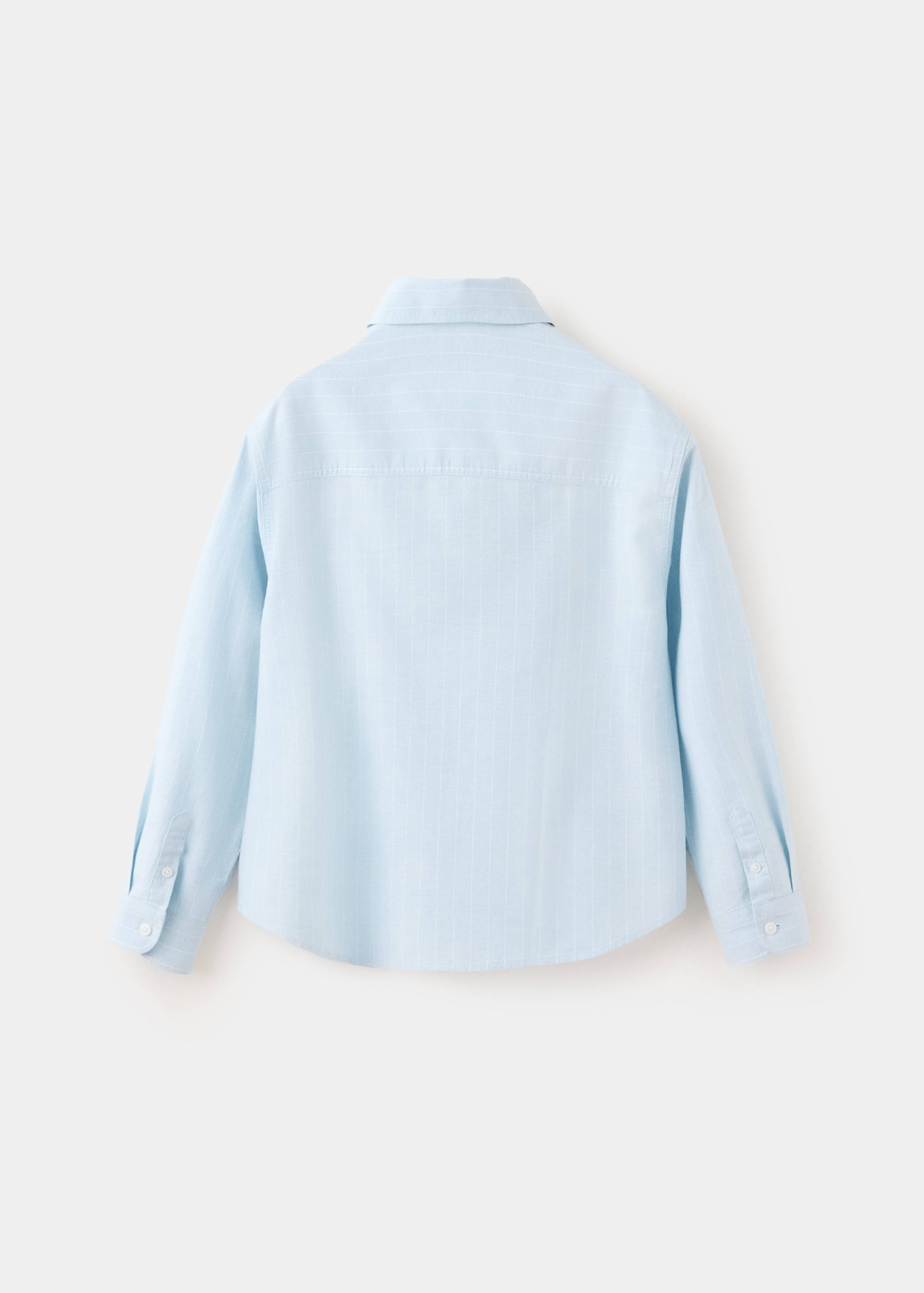 Camisa 100% algodón rayas - Reverso del artículo
