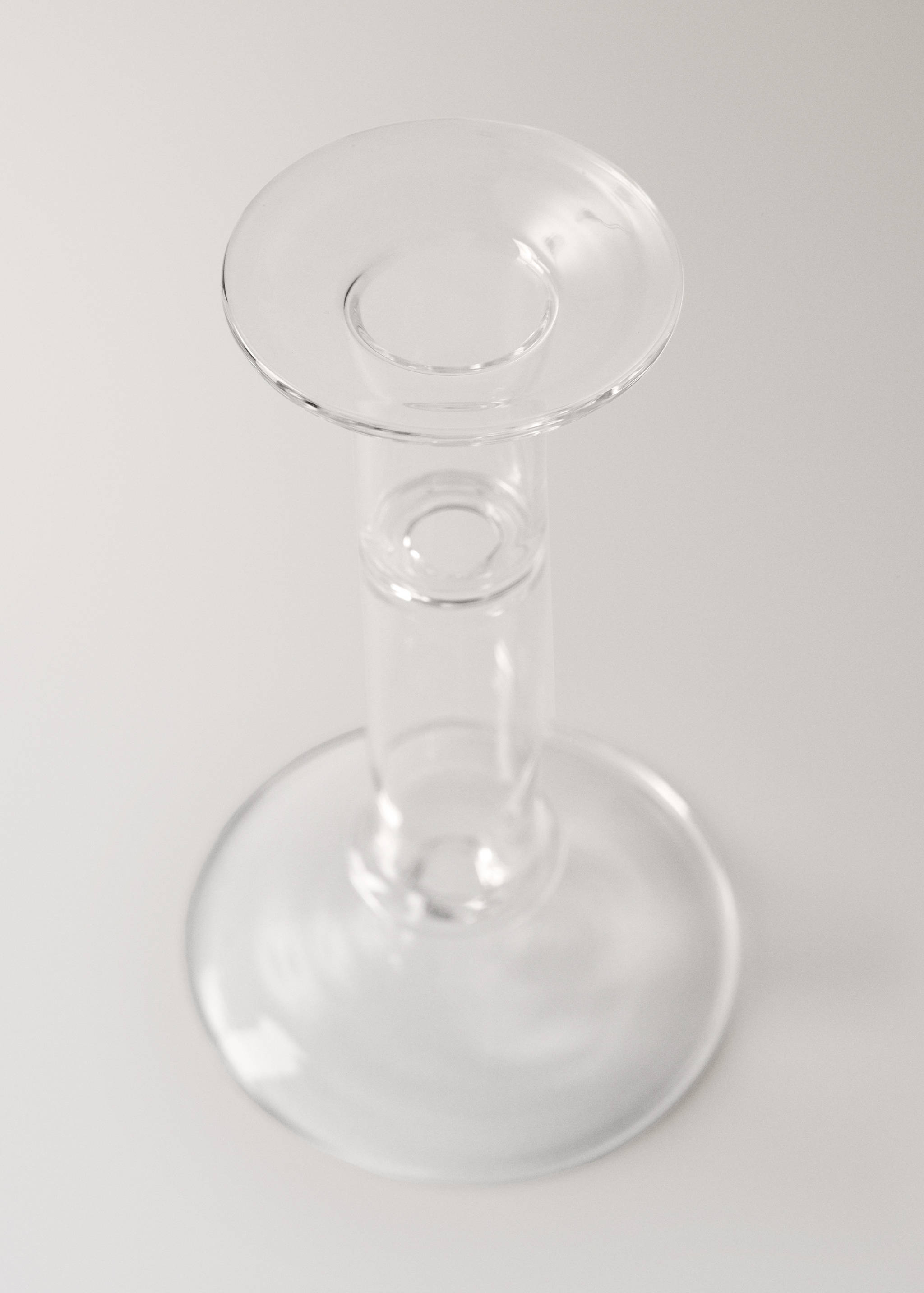 Medium coloured borosilicate candelabrum - Details of the article 1