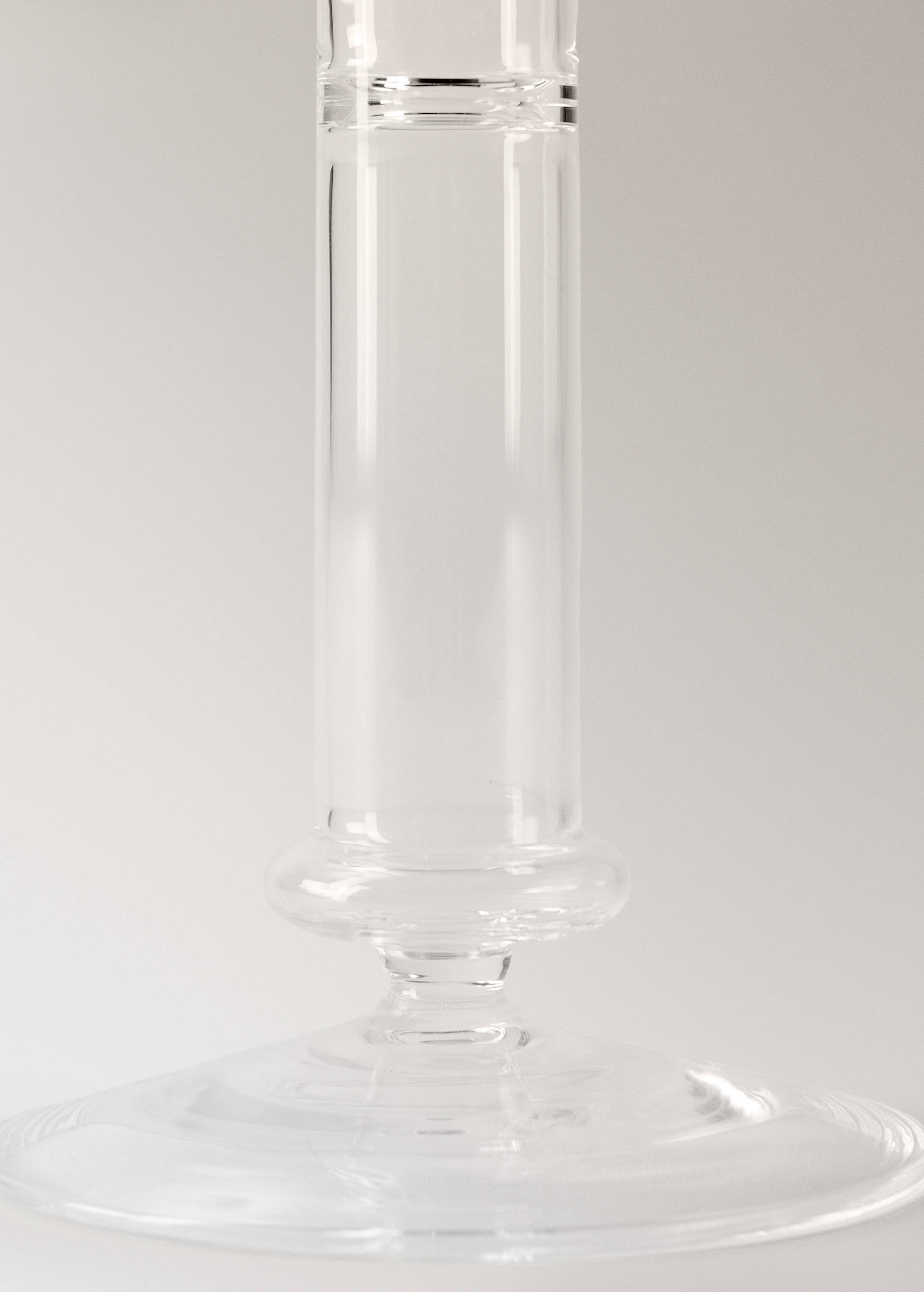Medium coloured borosilicate candelabrum - Details of the article 2