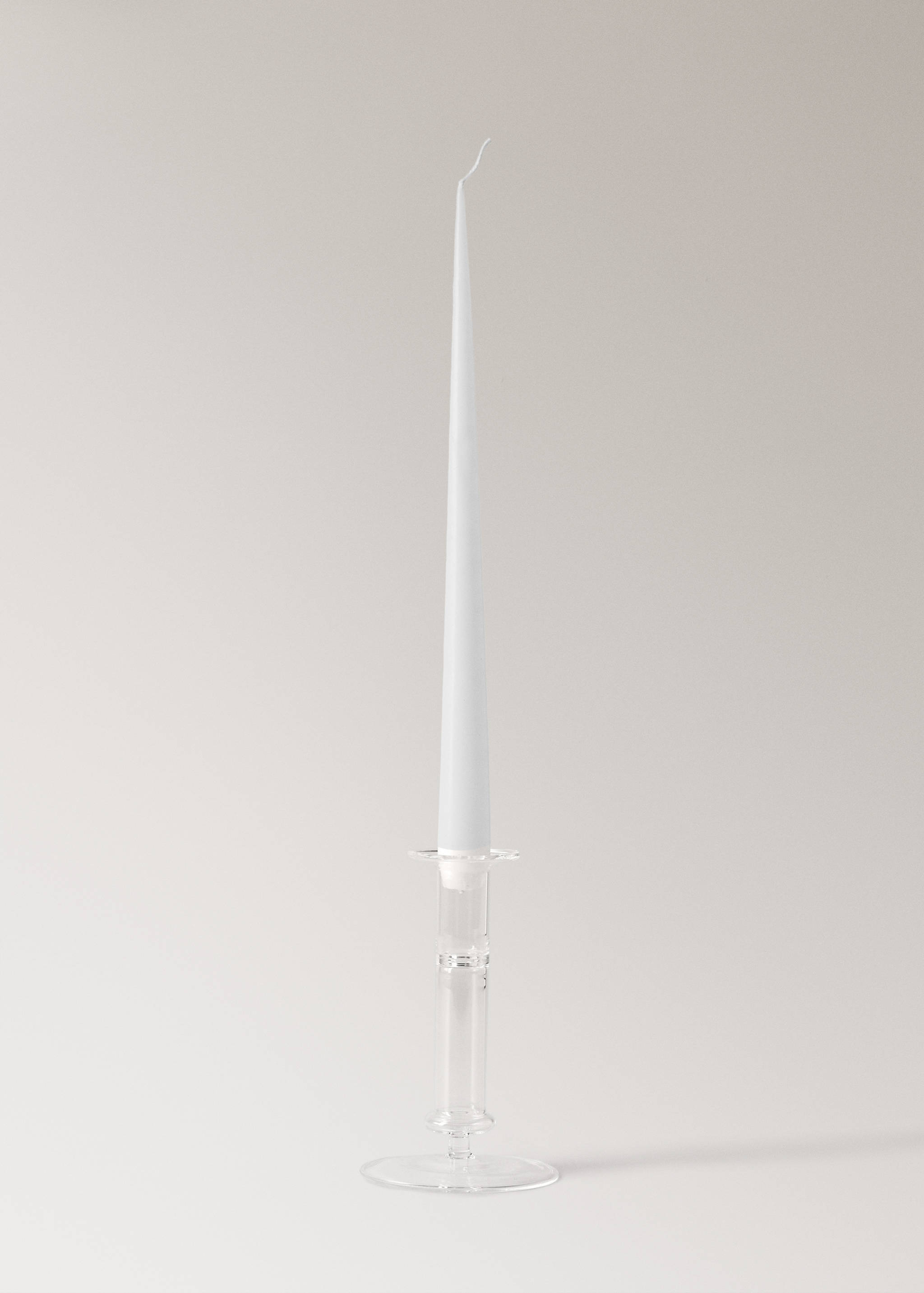Medium coloured borosilicate candelabrum - Details of the article 4