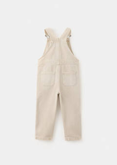 Denim dungarees with pockets — Sand 5