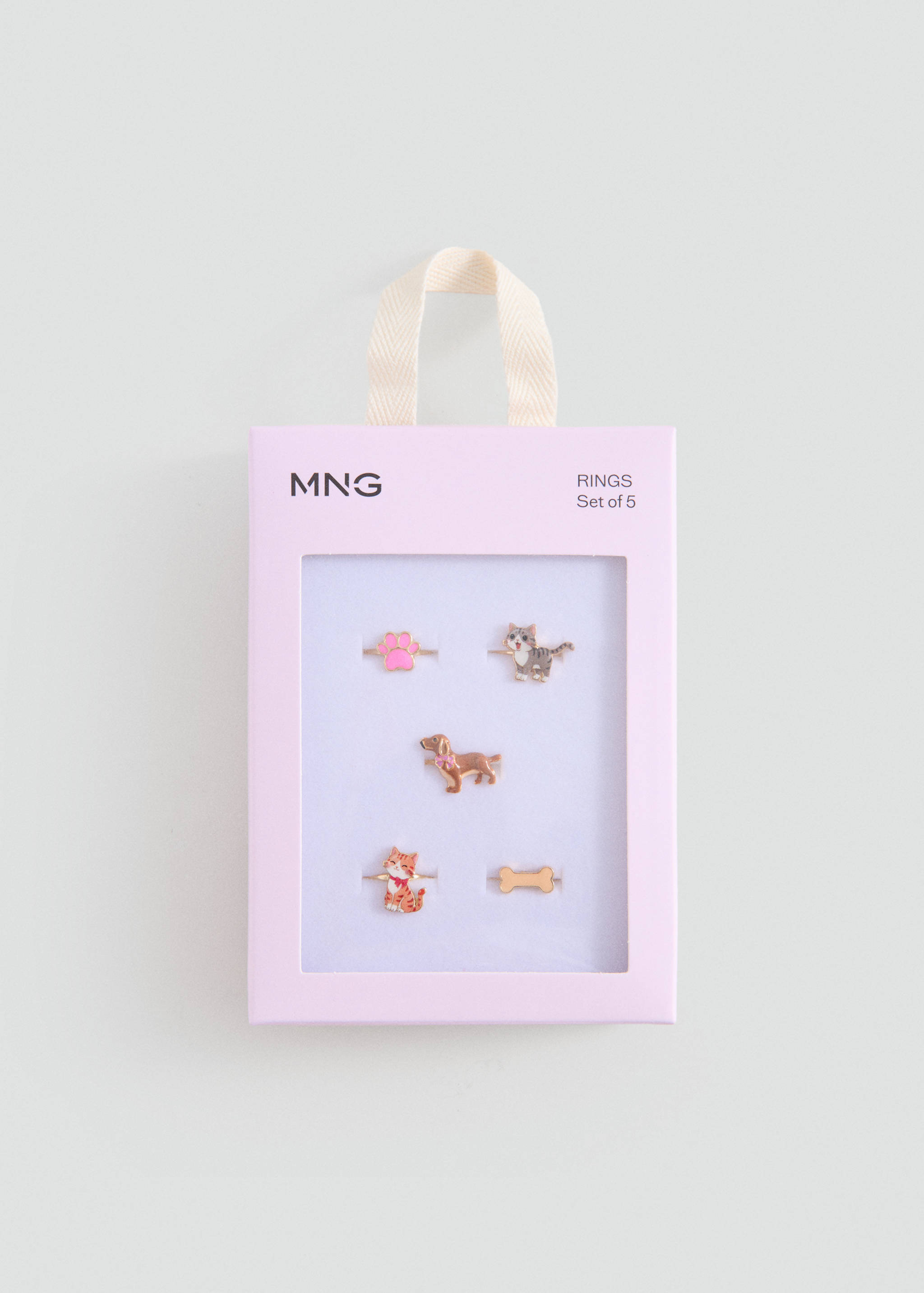 Pack of 5 combined rings - Article without model
