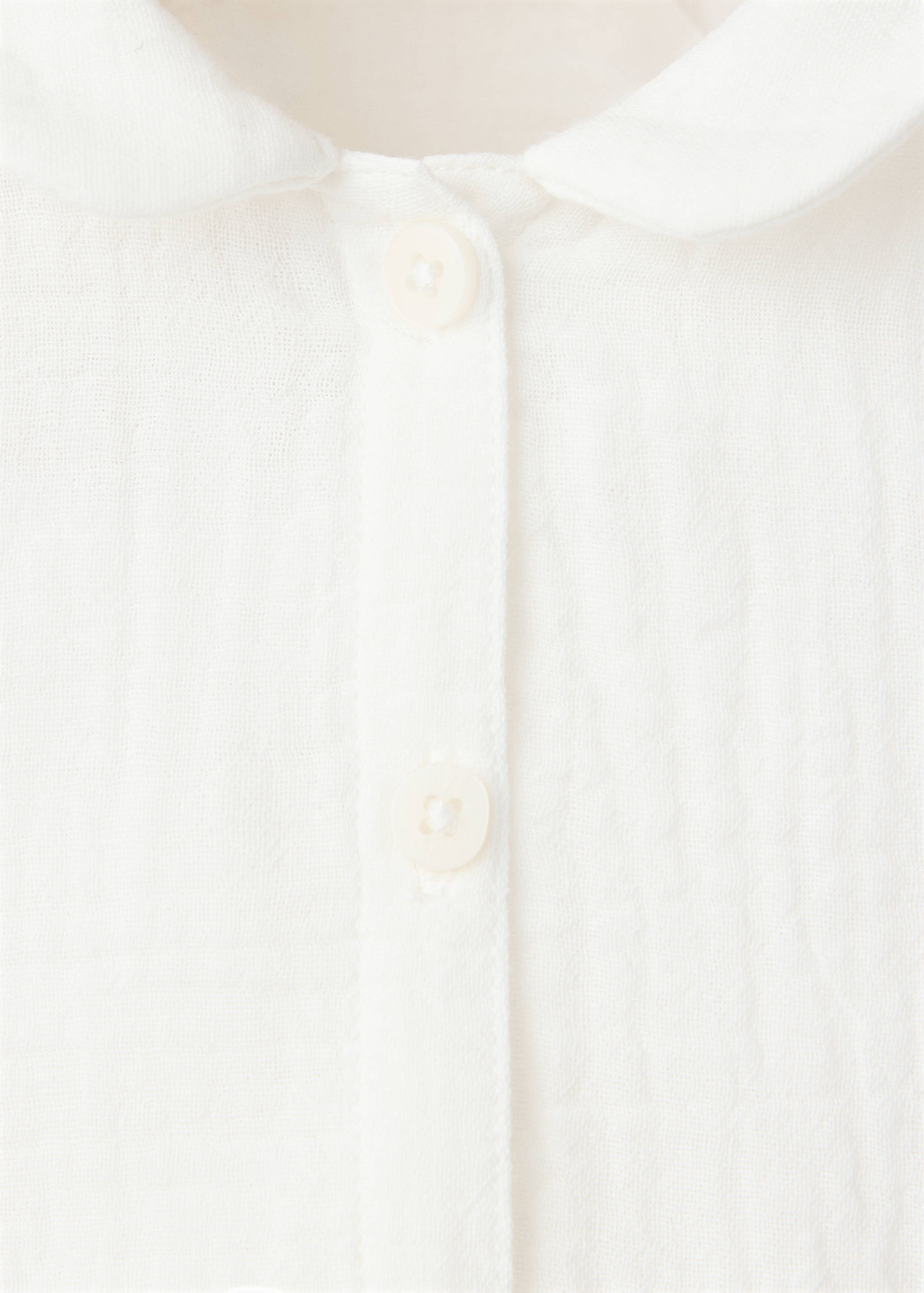 Bambula dress with baby collar - تفاصيل المنتج 8