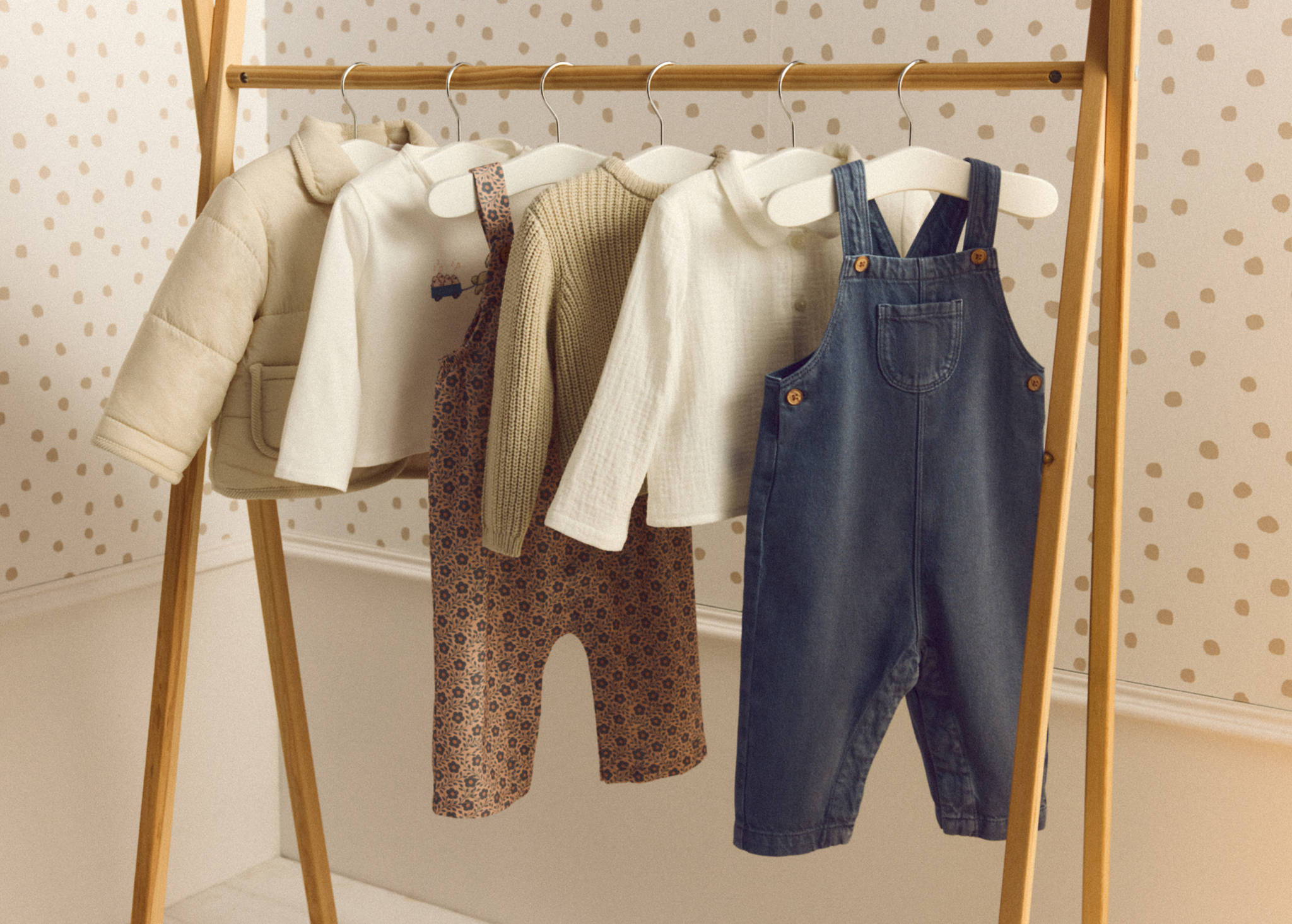 Denim pockets dungarees - Panoramic plane