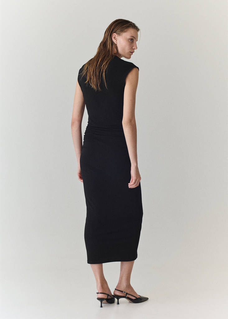 Draped midi-dress thumbnail 3