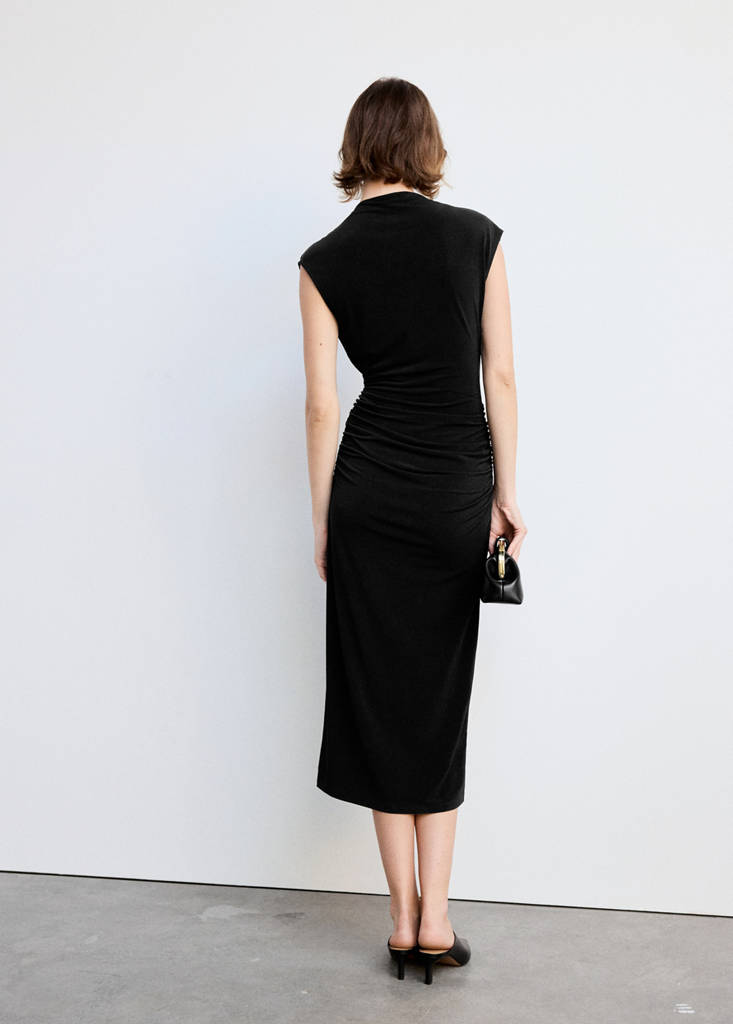 Draped midi-dress thumbnail 10