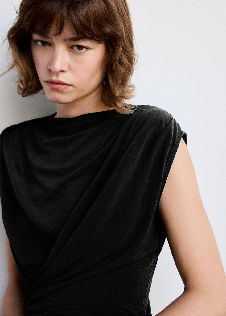 Draped midi-dress thumbnail 11