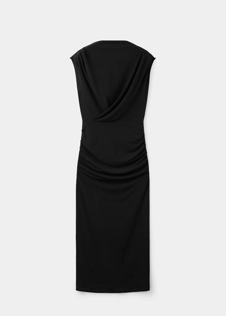 Draped midi-dress thumbnail 5