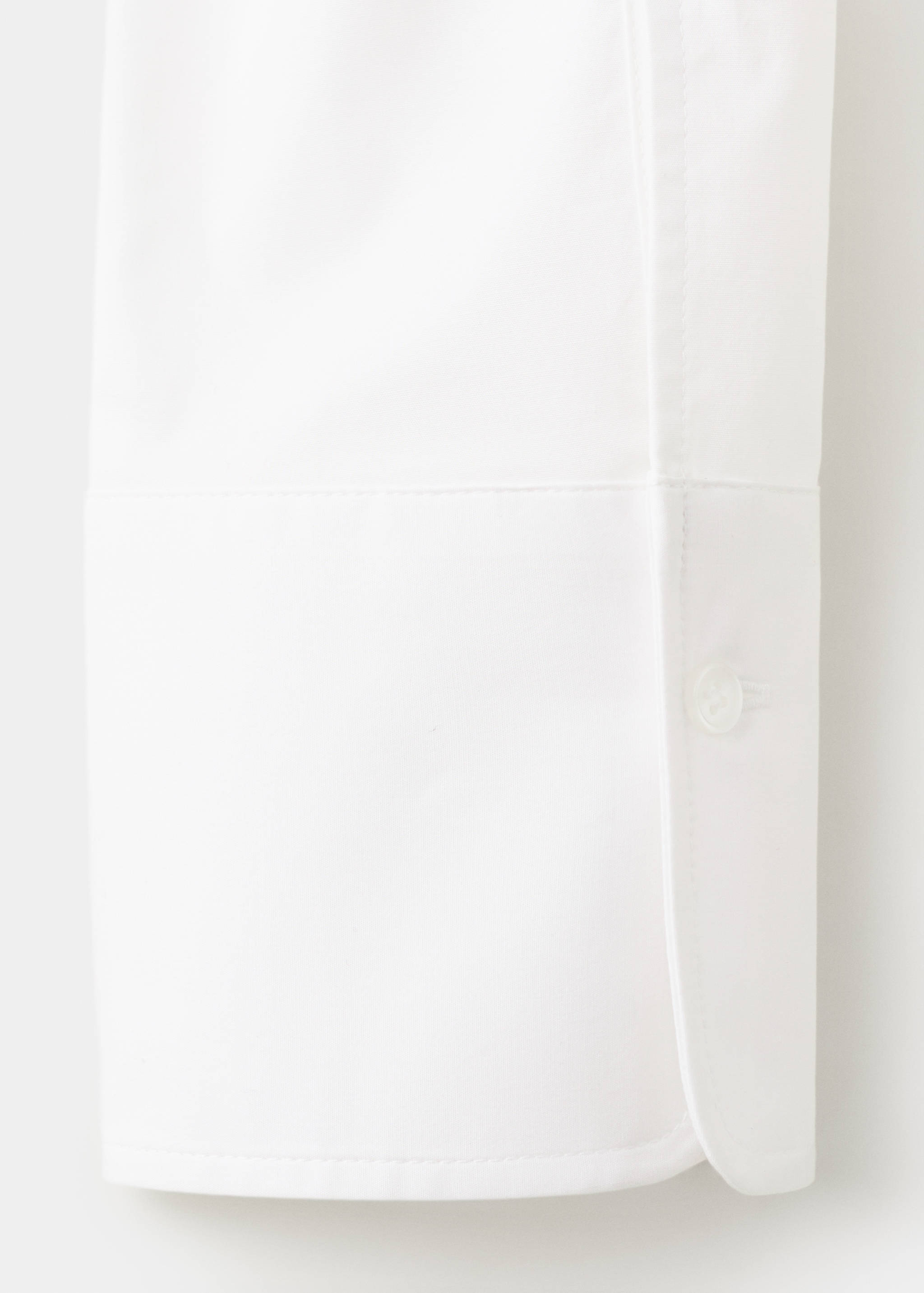 Slim-fit poplin shirt - Details of the article 8