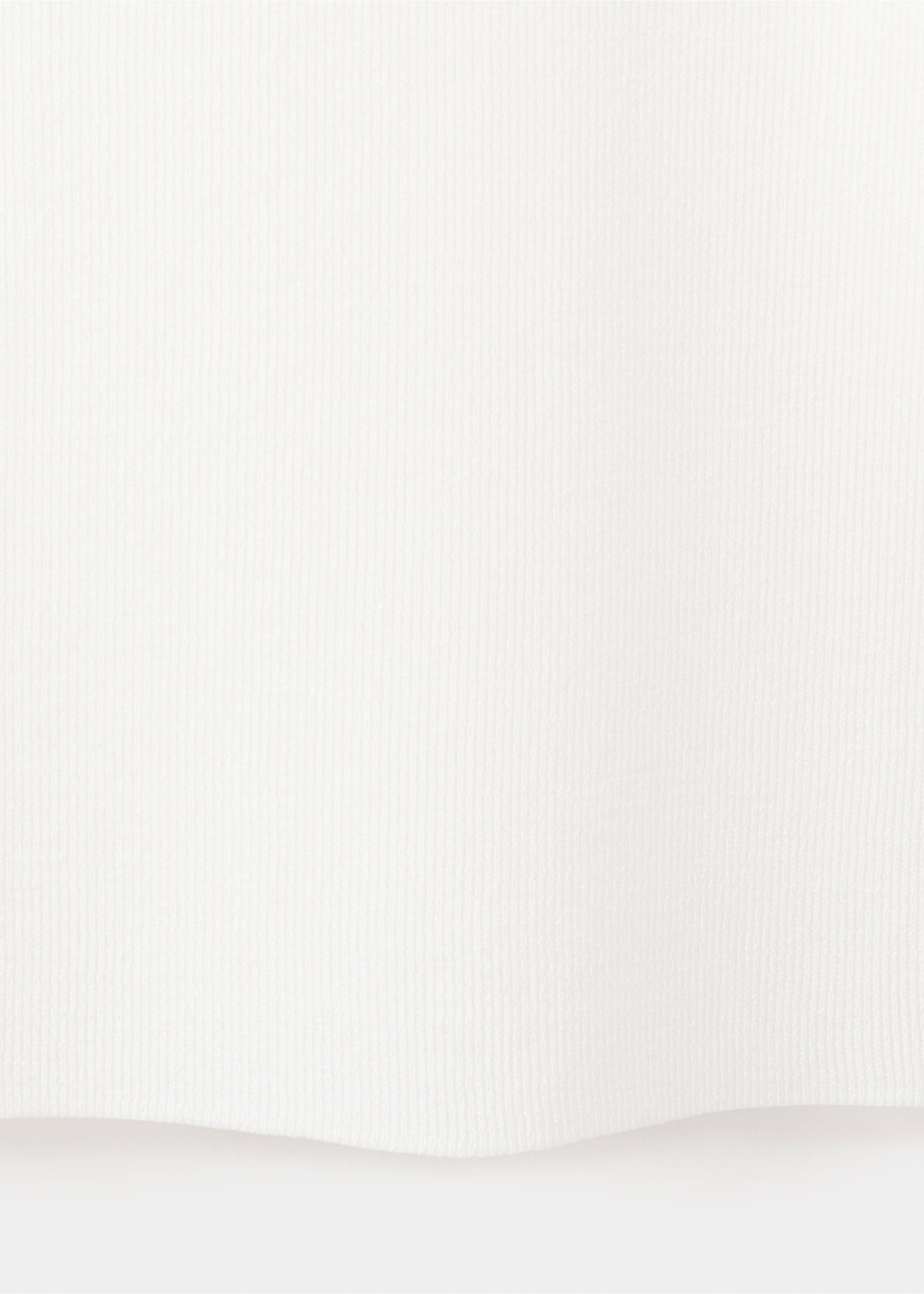 Top canelons - Details of the article 0, White. Ref: 37084069-00.
