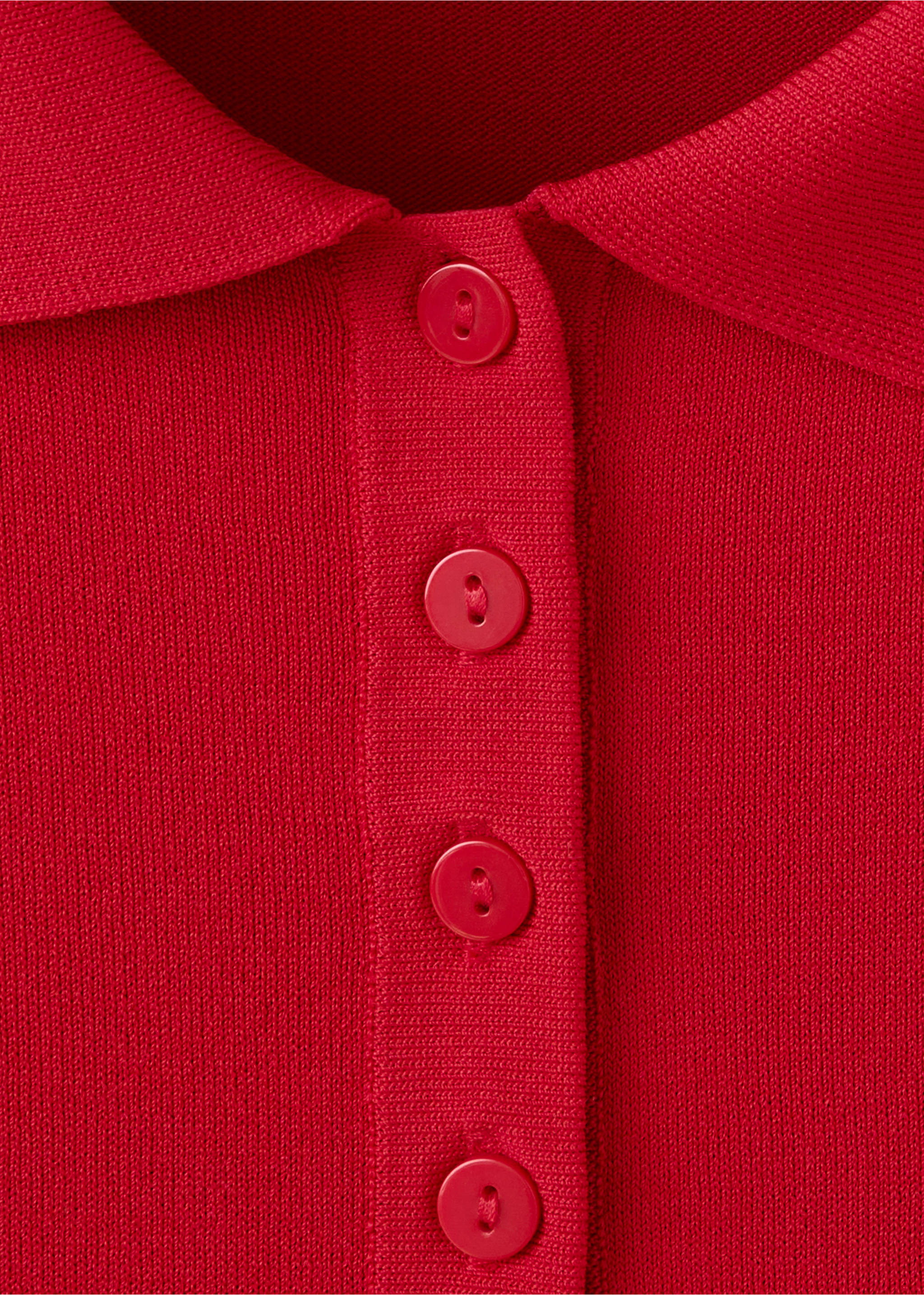 Dress vintage - Details of the article 8, Red. Ref: 37084072-00.