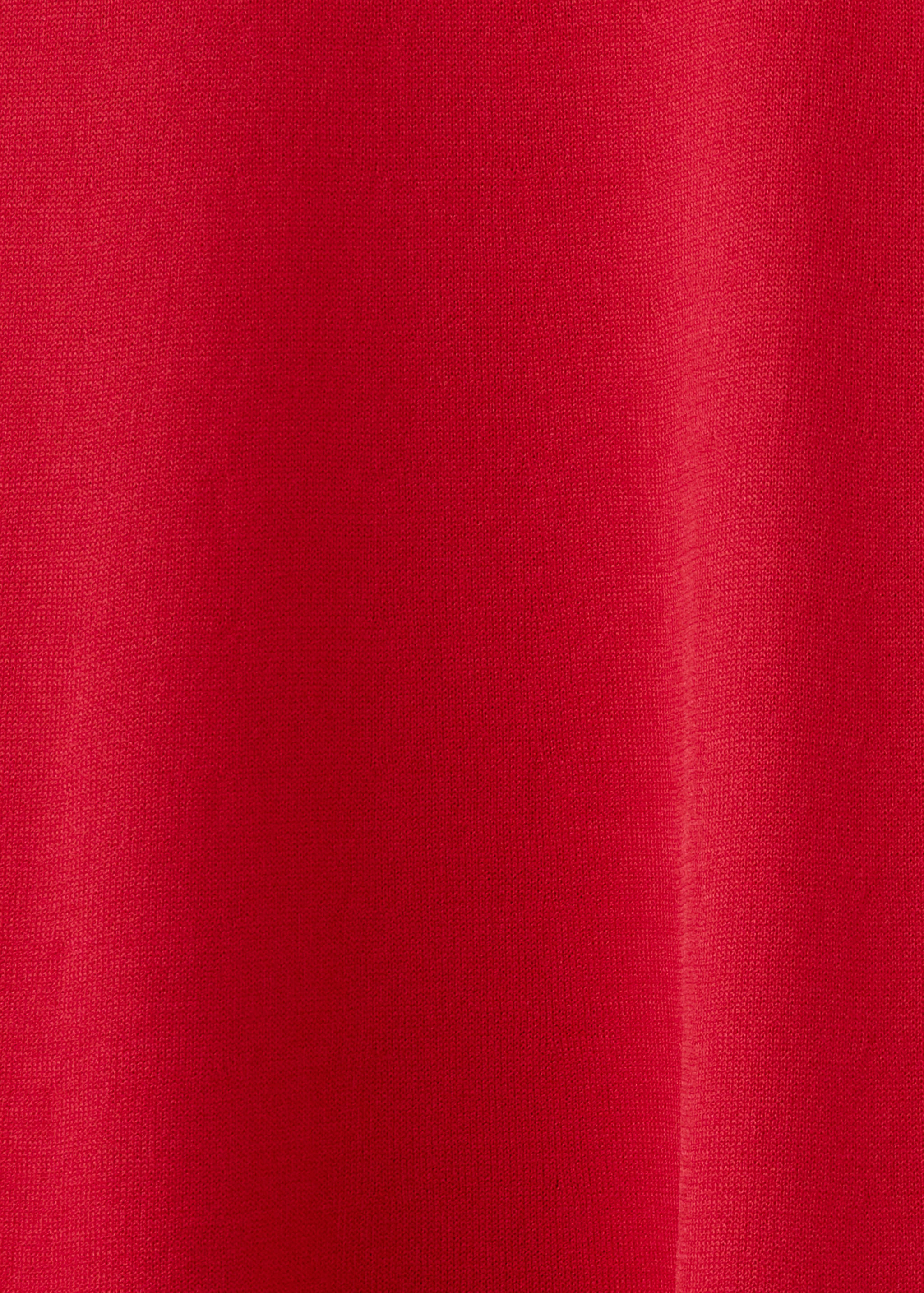Knitted dress with polo neck - Details of the article 0
