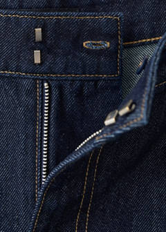 Straight fit pleat bermuda shorts — Open Blue 7