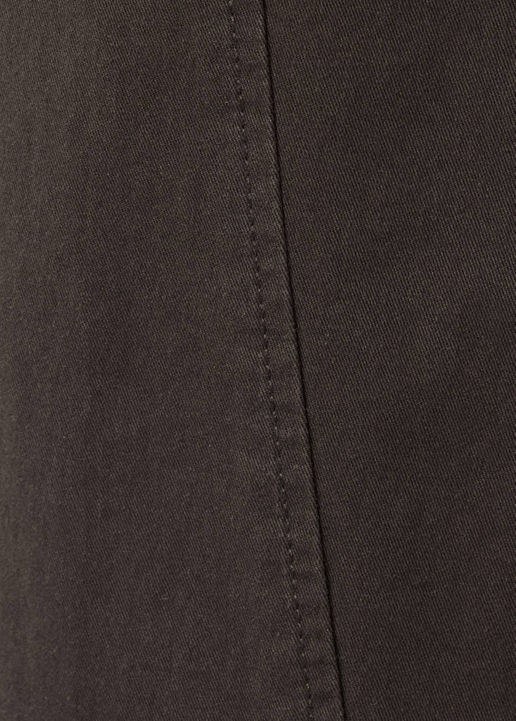 Mid-rise balloon trousers — Chocolate
