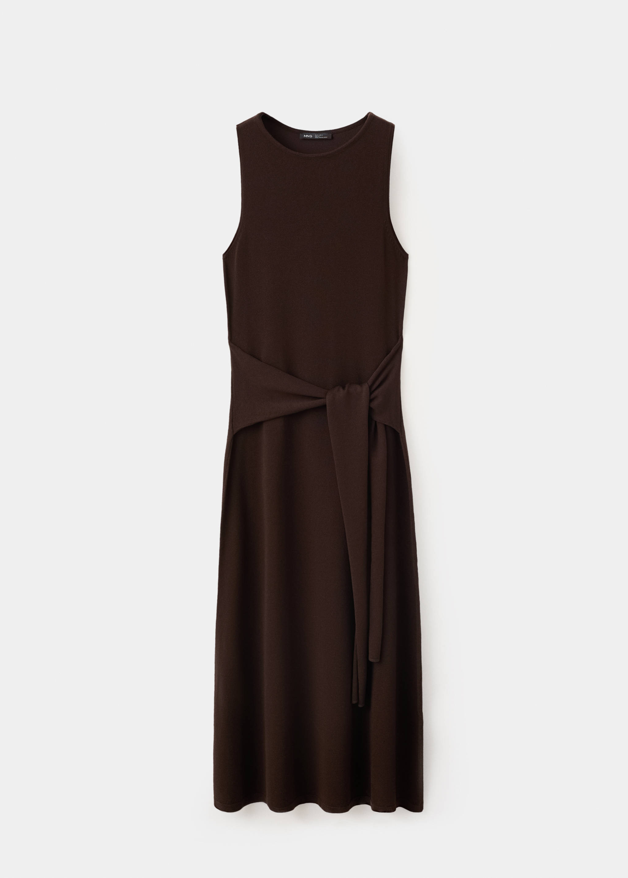 Knitted dress with bow detail - Article without model