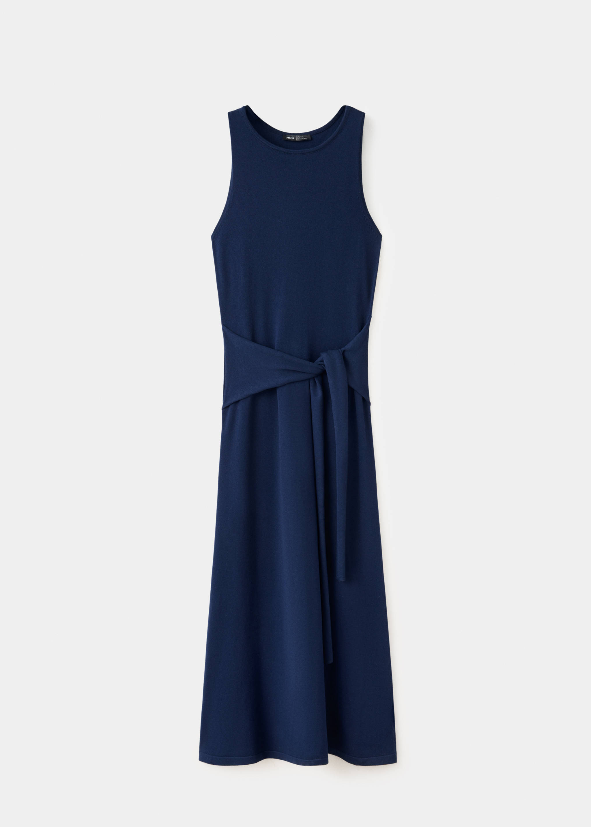 Knitted dress with bow detail - Article without model
