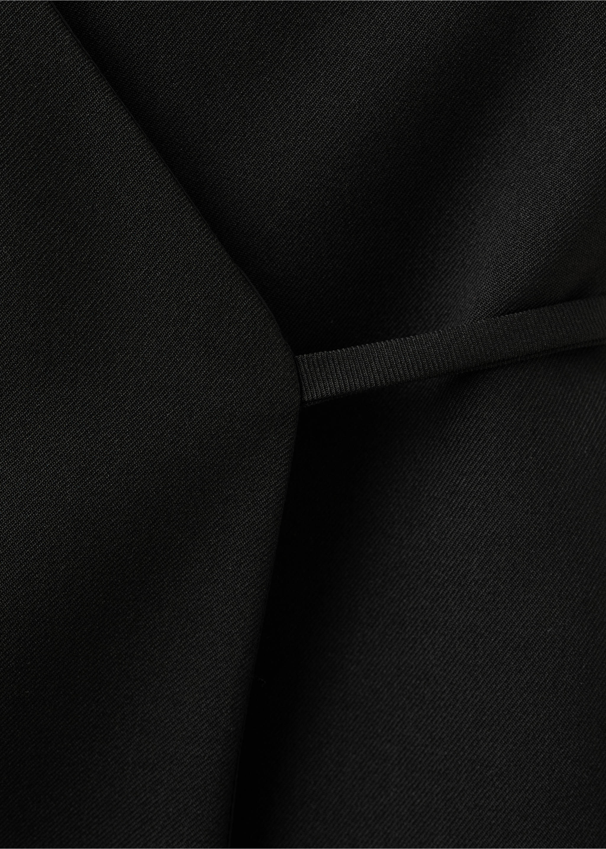 Waistcoat roma - Details of the article 0, Black. Ref: 37084084-00.