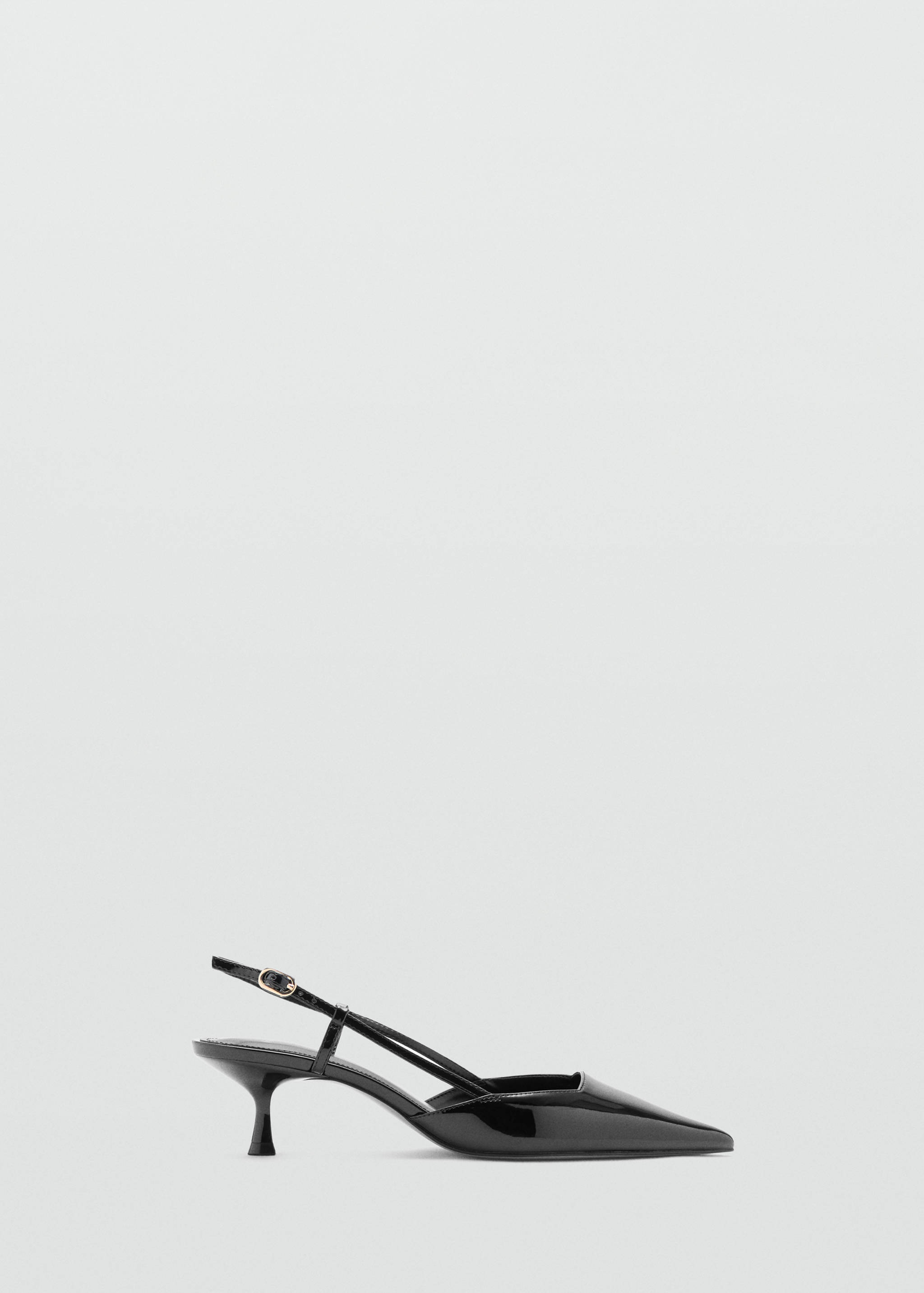 Patent heeled shoes - Article without model