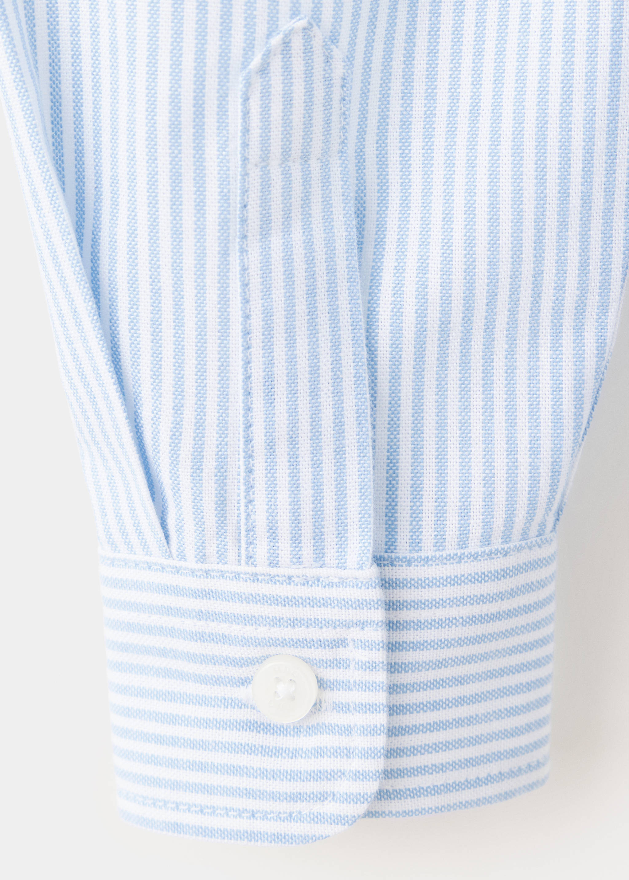 Chemise Oxford coton à rayures - Détail de l'article 0