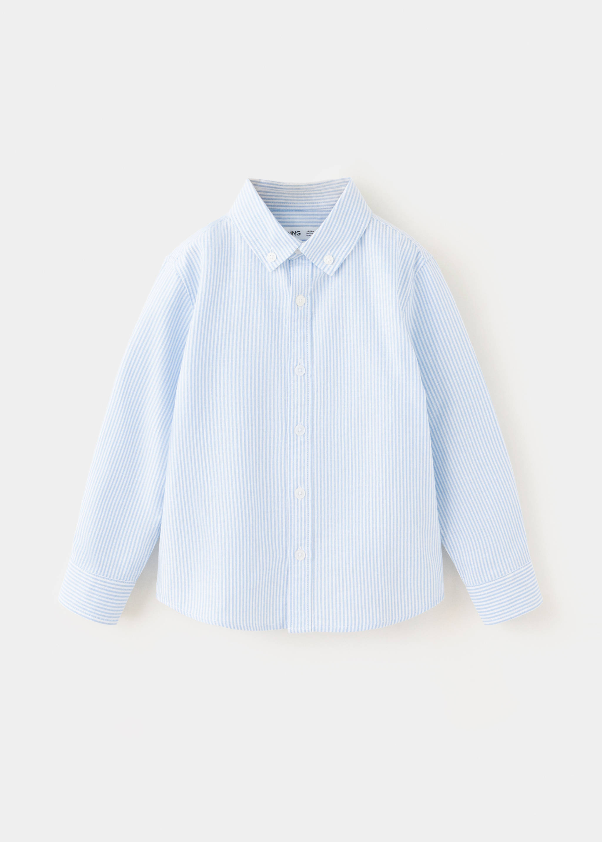 Chemise Oxford coton à rayures - Article sans modèle