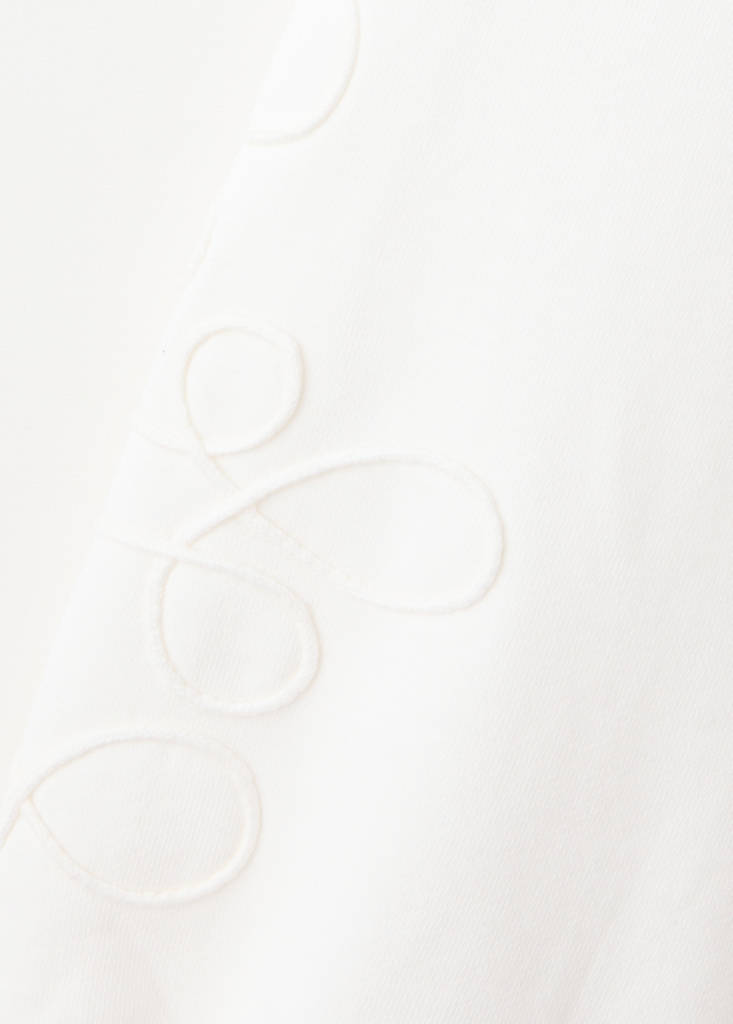Sweatshirt with embroidered details on the sleeves — Off White