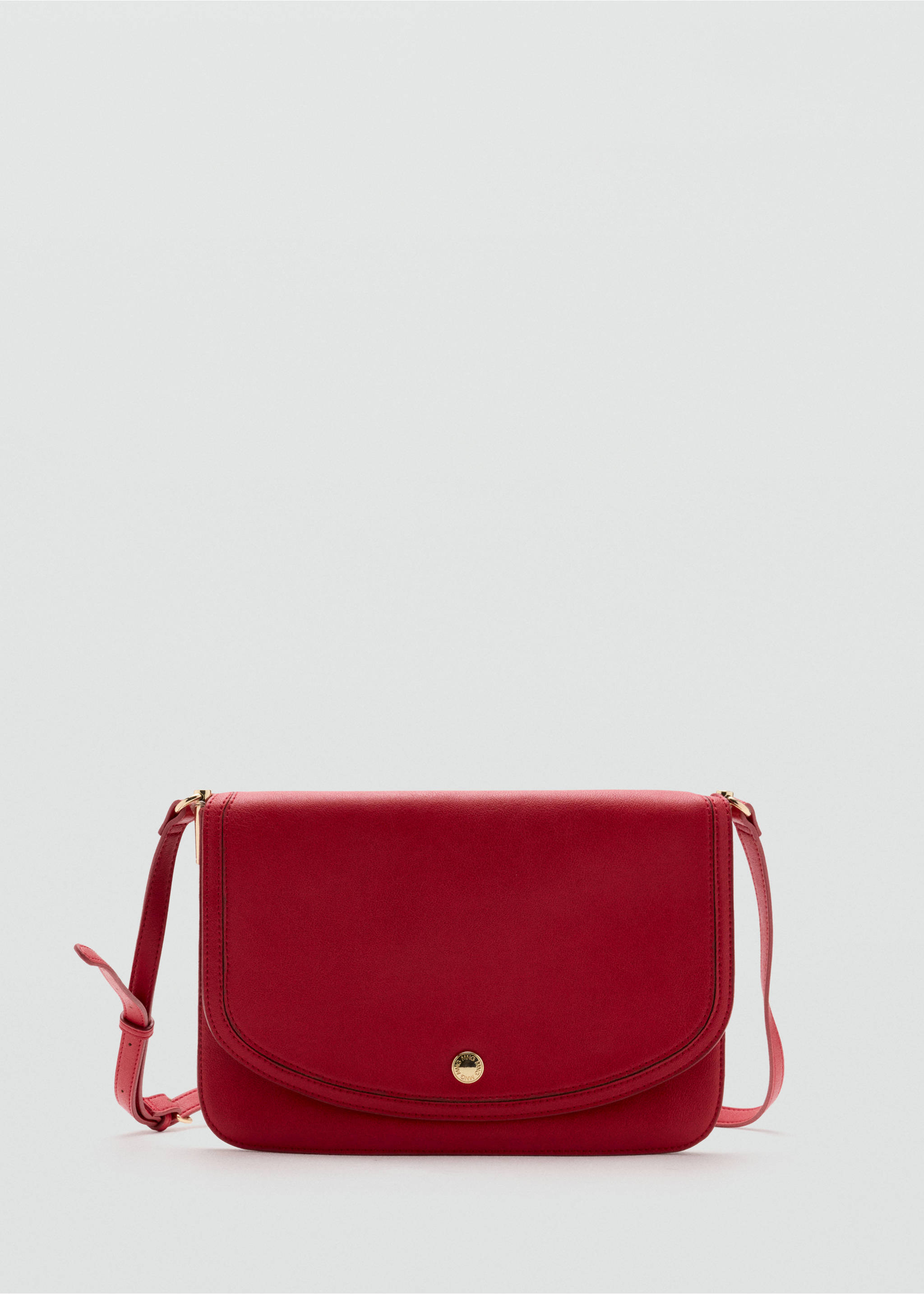 Square crossbody bag - Article without model, Red. Ref: 37084101-00.