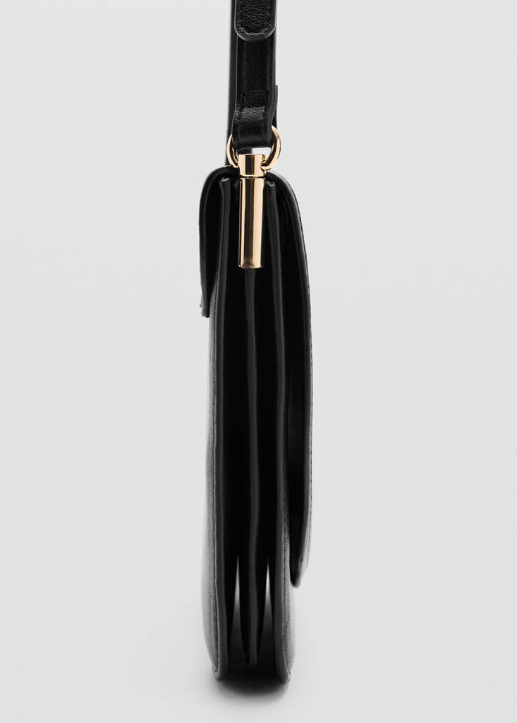 Square crossbody bag — Black