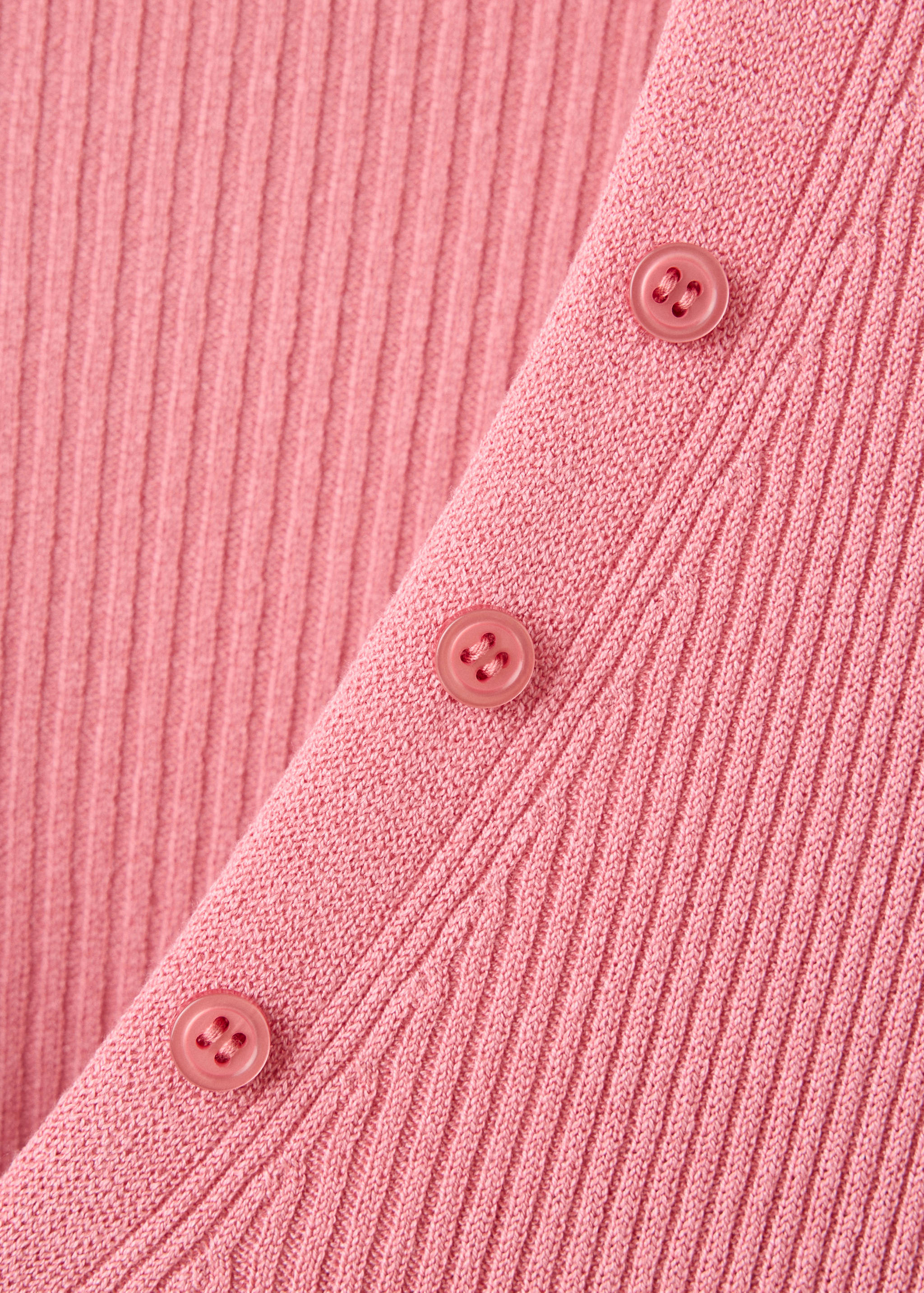Cardigan côtelé boutons - Détail de l'article 8