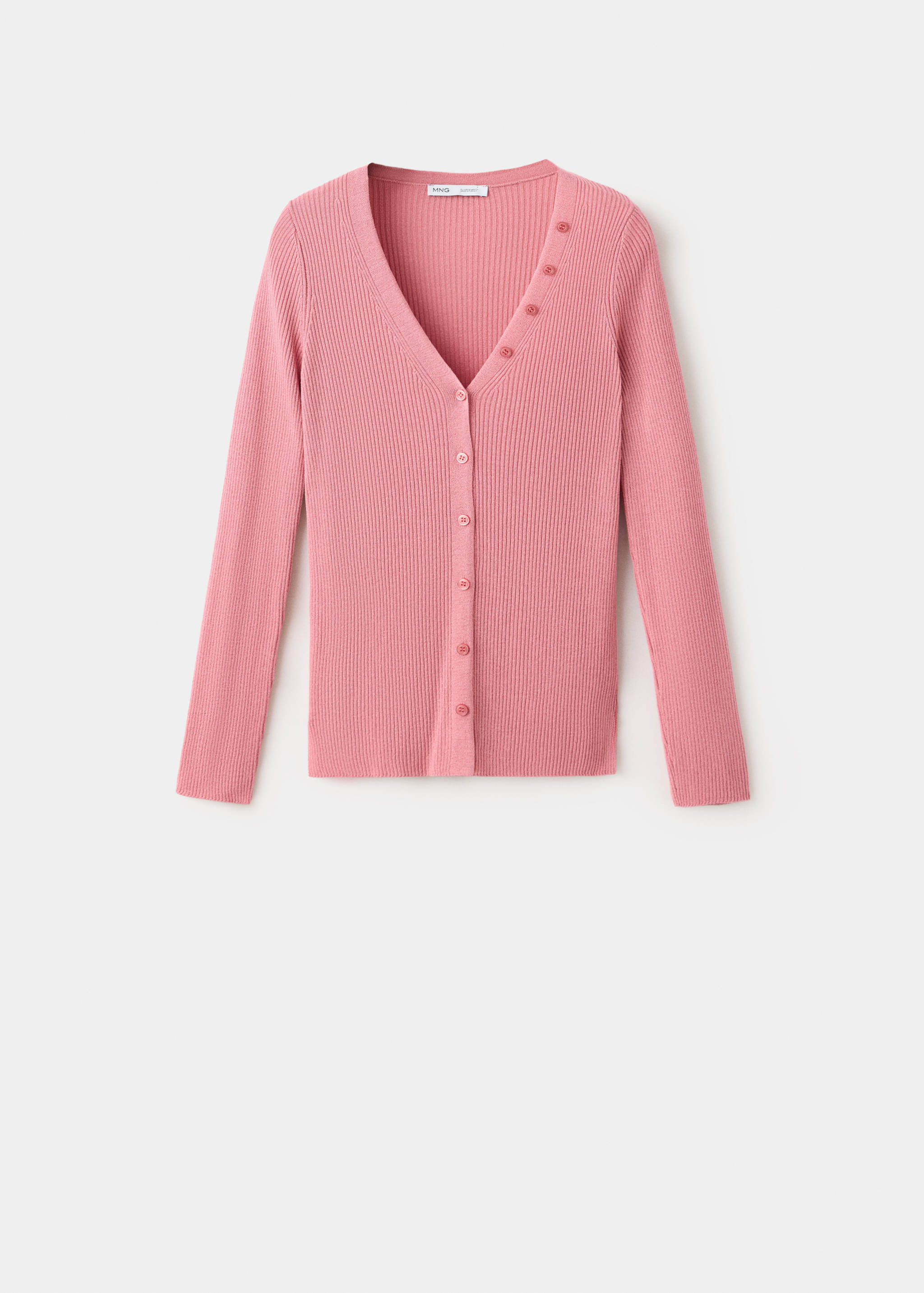 Cardigan côtelé boutons - Article sans modèle