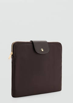 Nylon laptop case — Chocolate 2