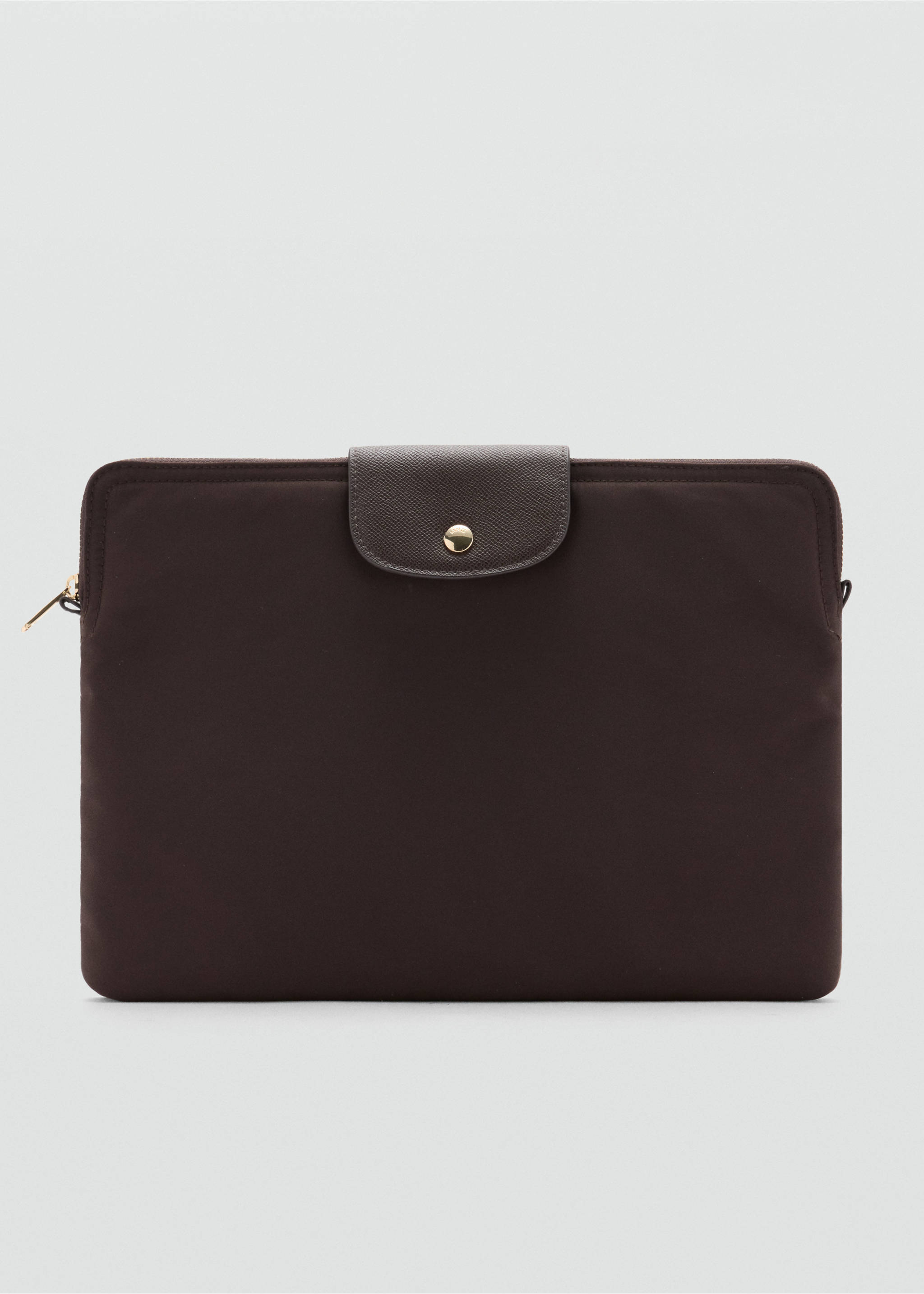 Nylon laptop case - Article without model, Chocolate. Ref: 37084108-00.
