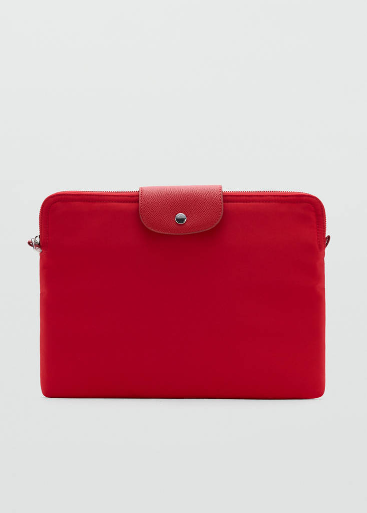 Nylon laptop case — Red