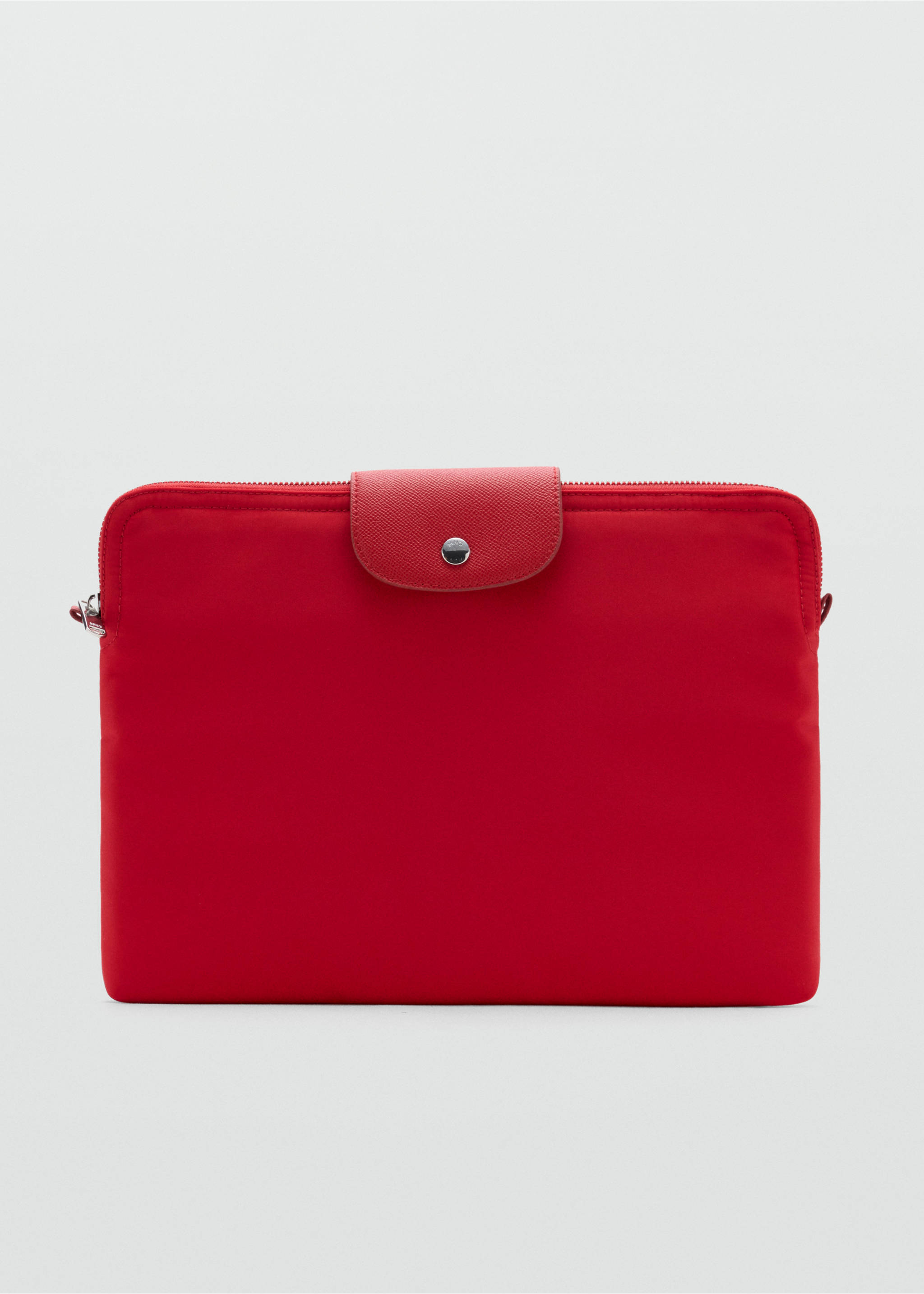 Nylon laptop case - Article without model, Red. Ref: 37084108-00.
