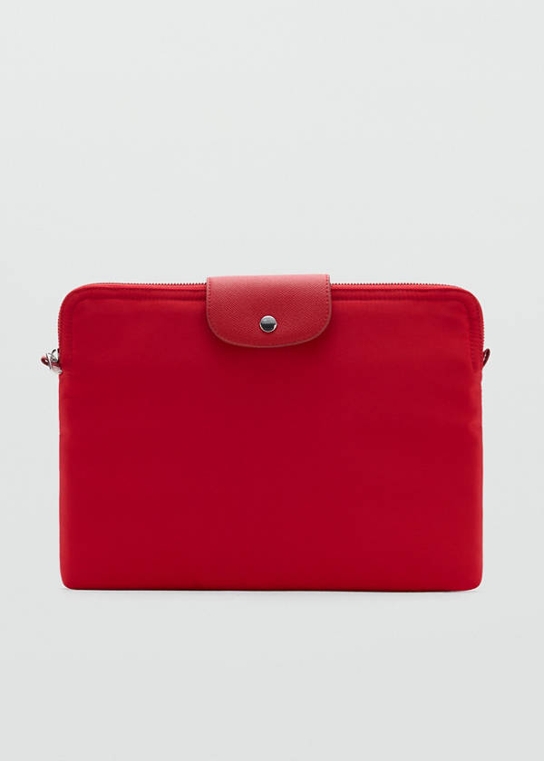 Nylon laptop case — Red